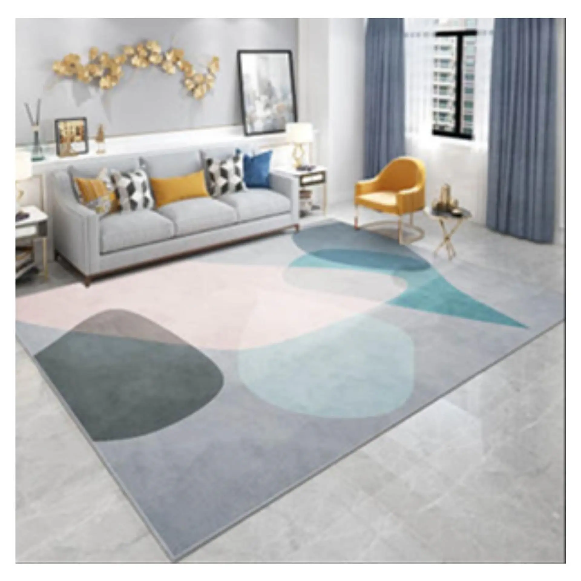 Alfombra Living Grande Estampada 150X200 cm Izmir 1