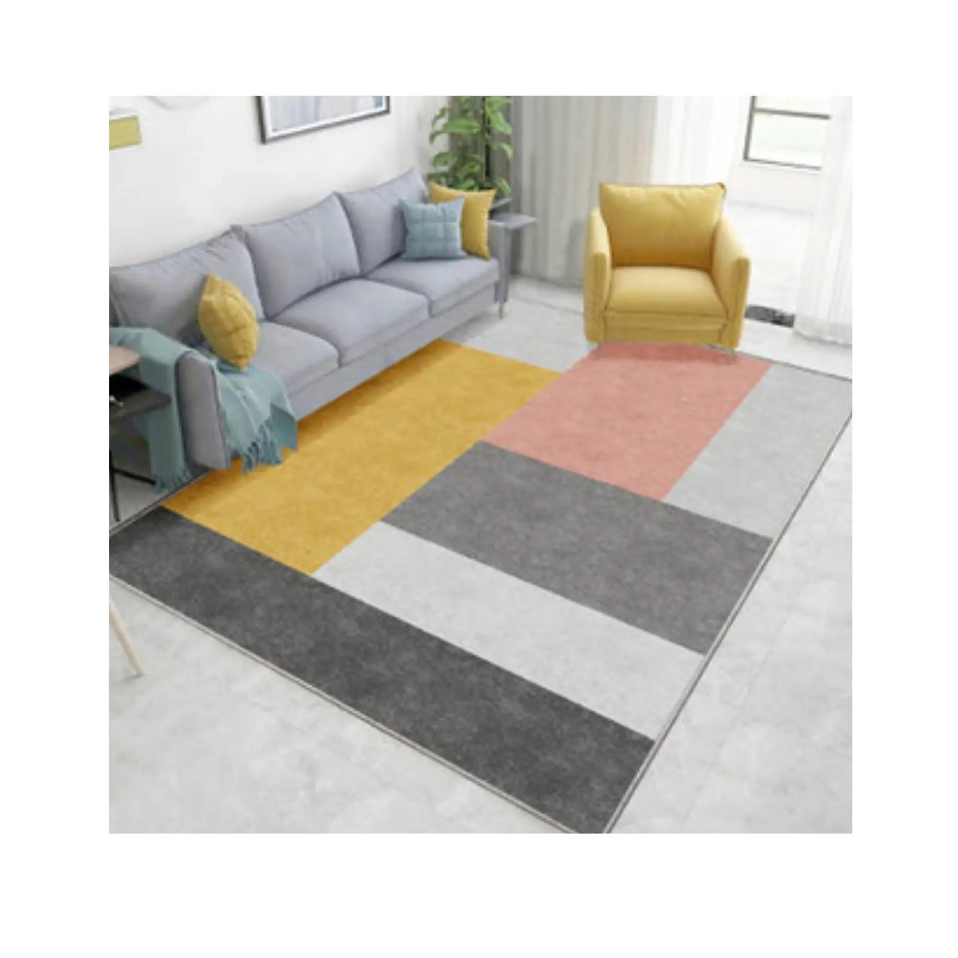 Alfombra Living Estampada 120X160 cm Foggia 1