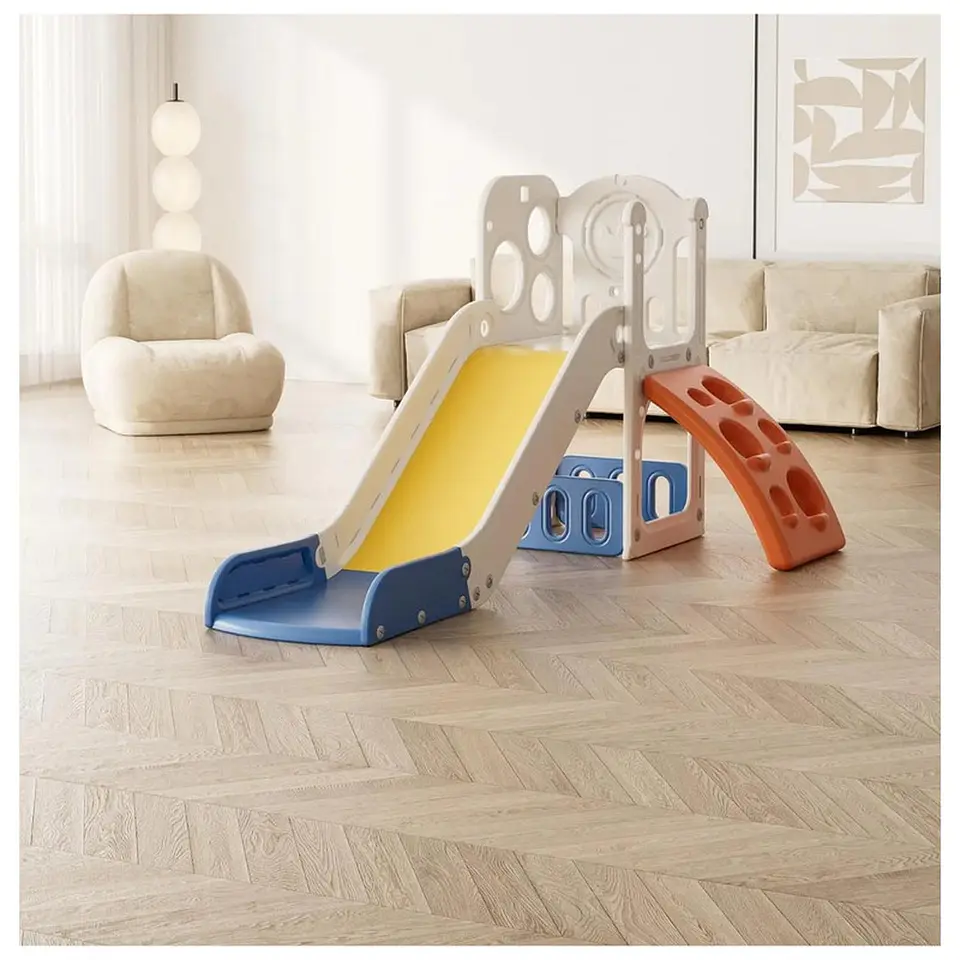 Juego Resbalin Infantil + Escalada Tobogan Torre Rojo 1