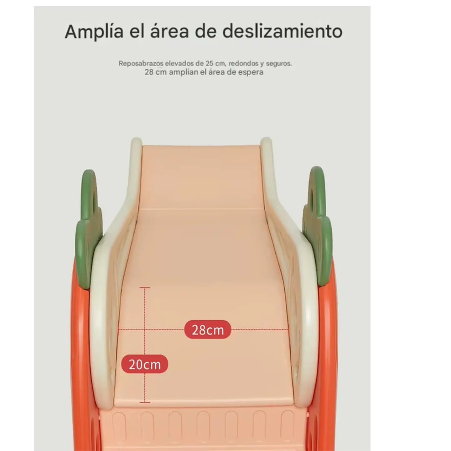 Resbalin Tobogan Plegable Plastico Exterior Interior Carrot 7