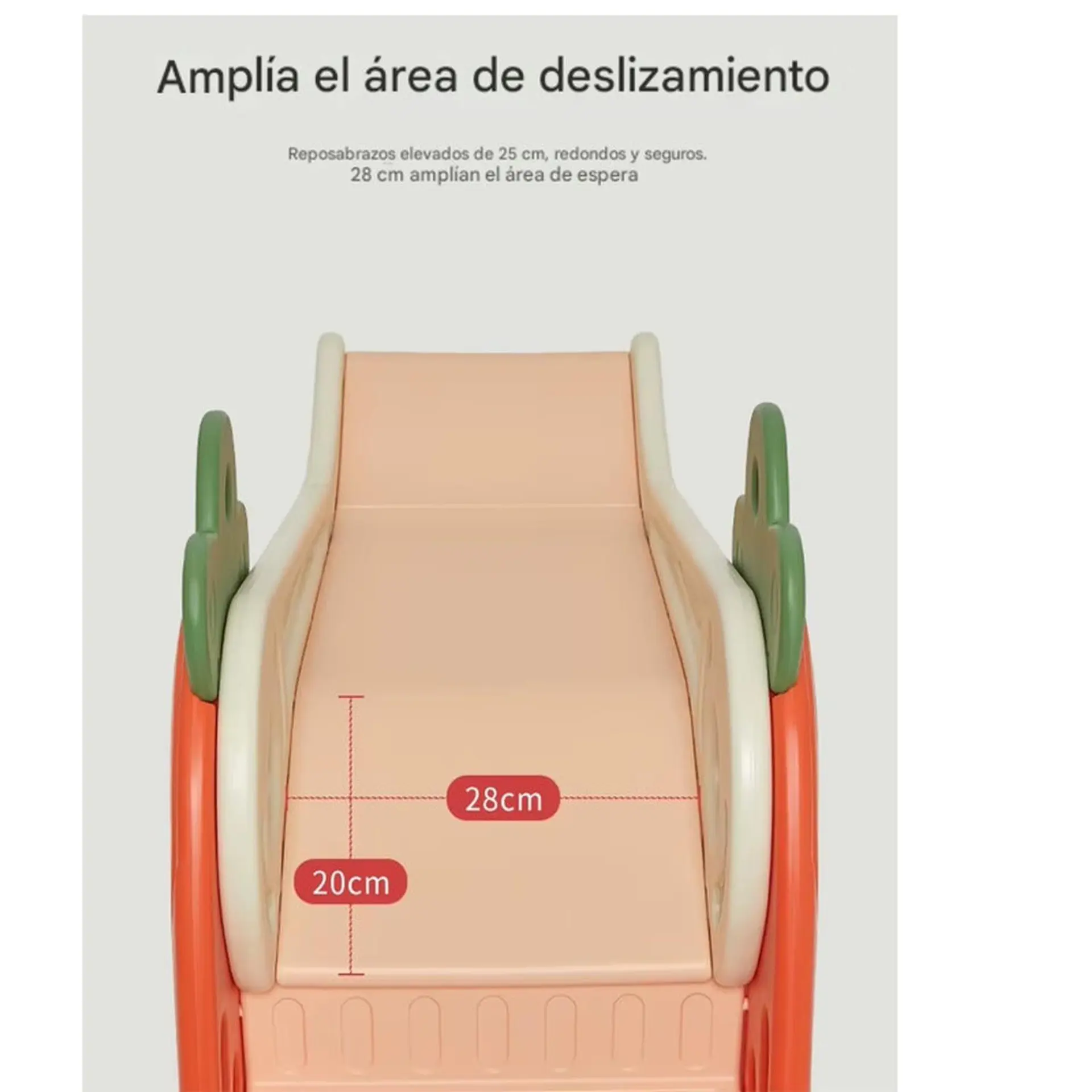 Resbalin Tobogan Plegable Plastico Exterior Interior Carrot 7