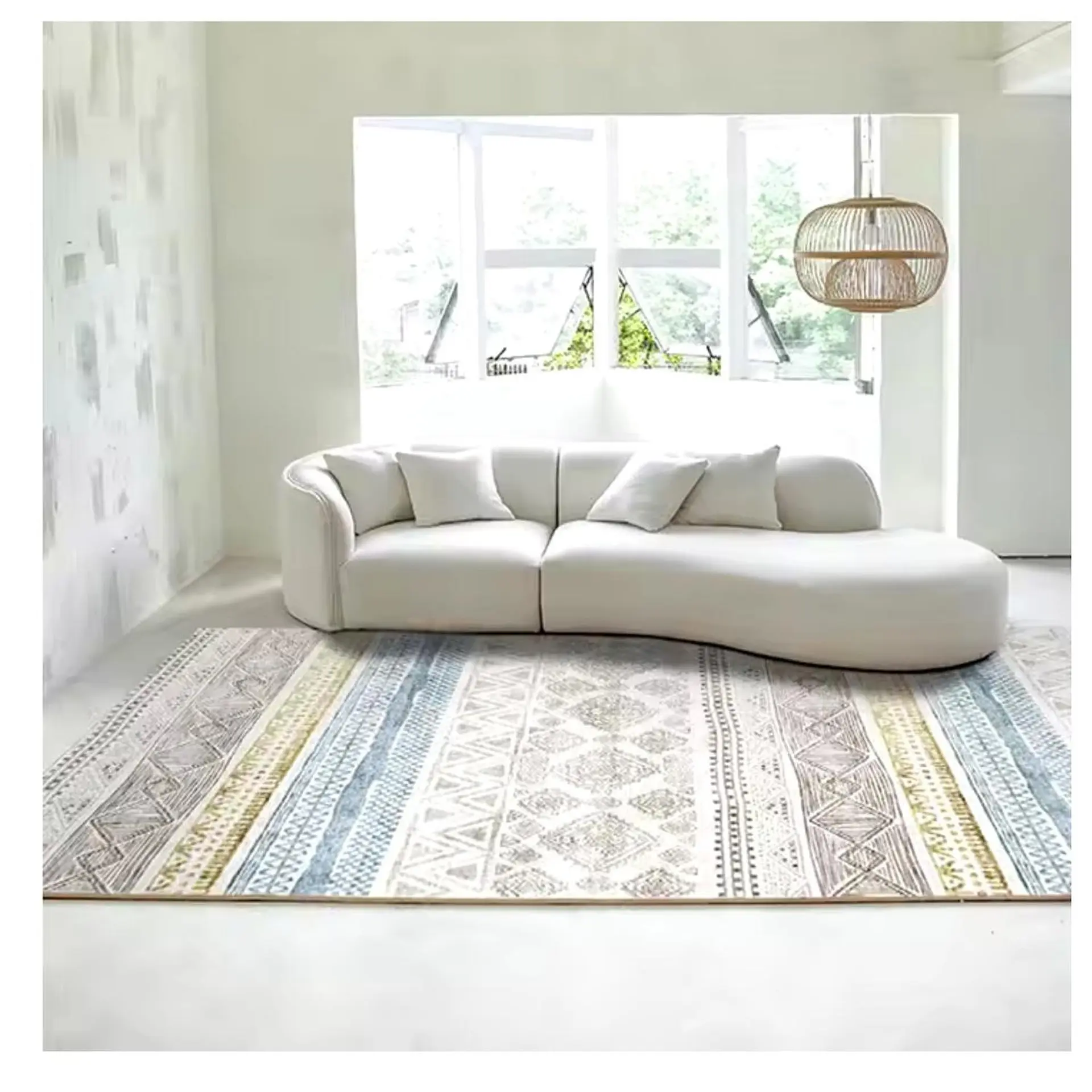 Alfombra Living Grande Estampada 150X200 cm Pasali 1