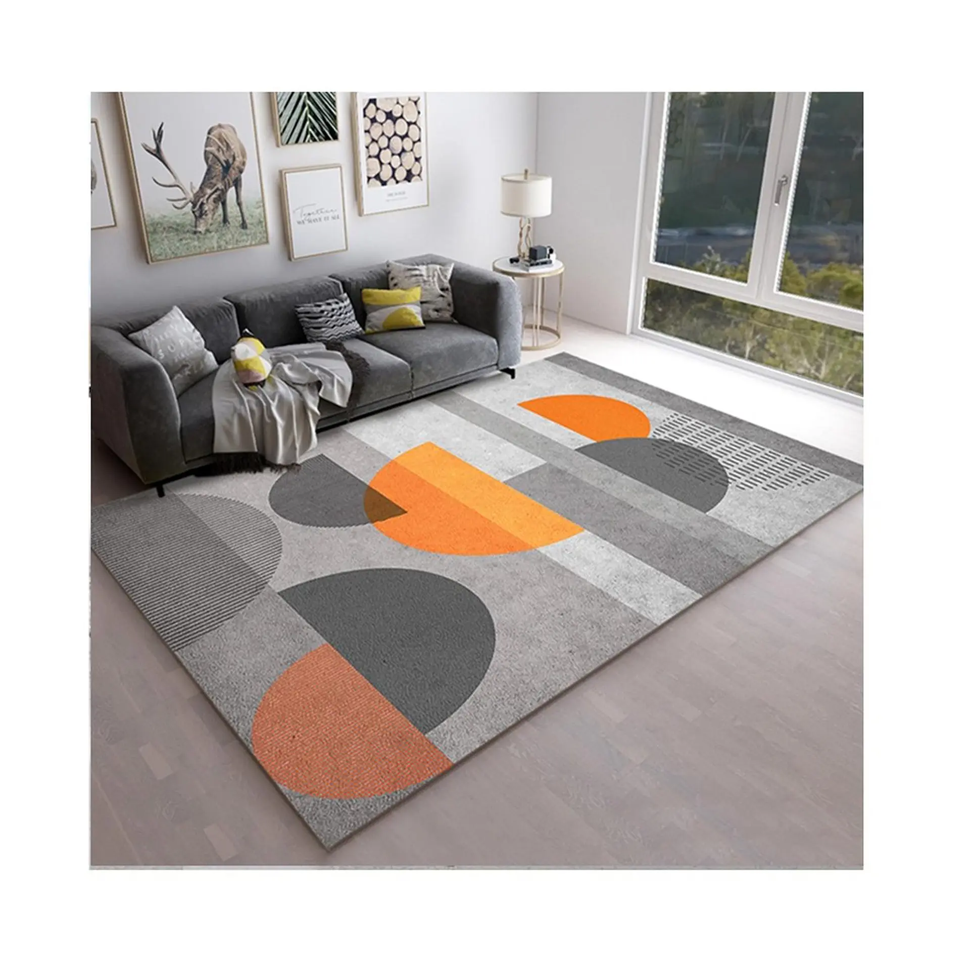 Alfombra Living Estampada 120X160 cm Palermo 1