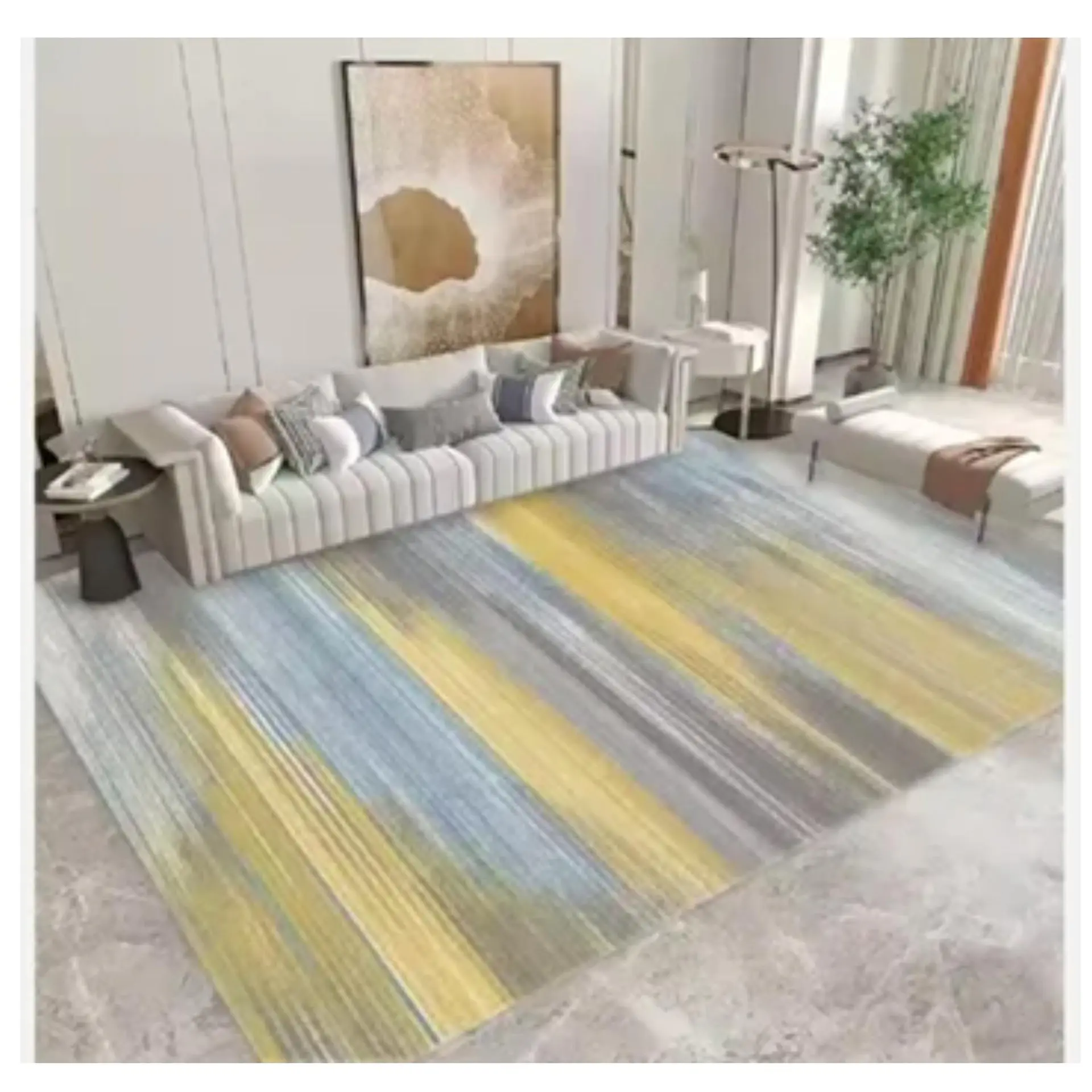 Alfombra Living Estampada 120X160 cm Brolo 1