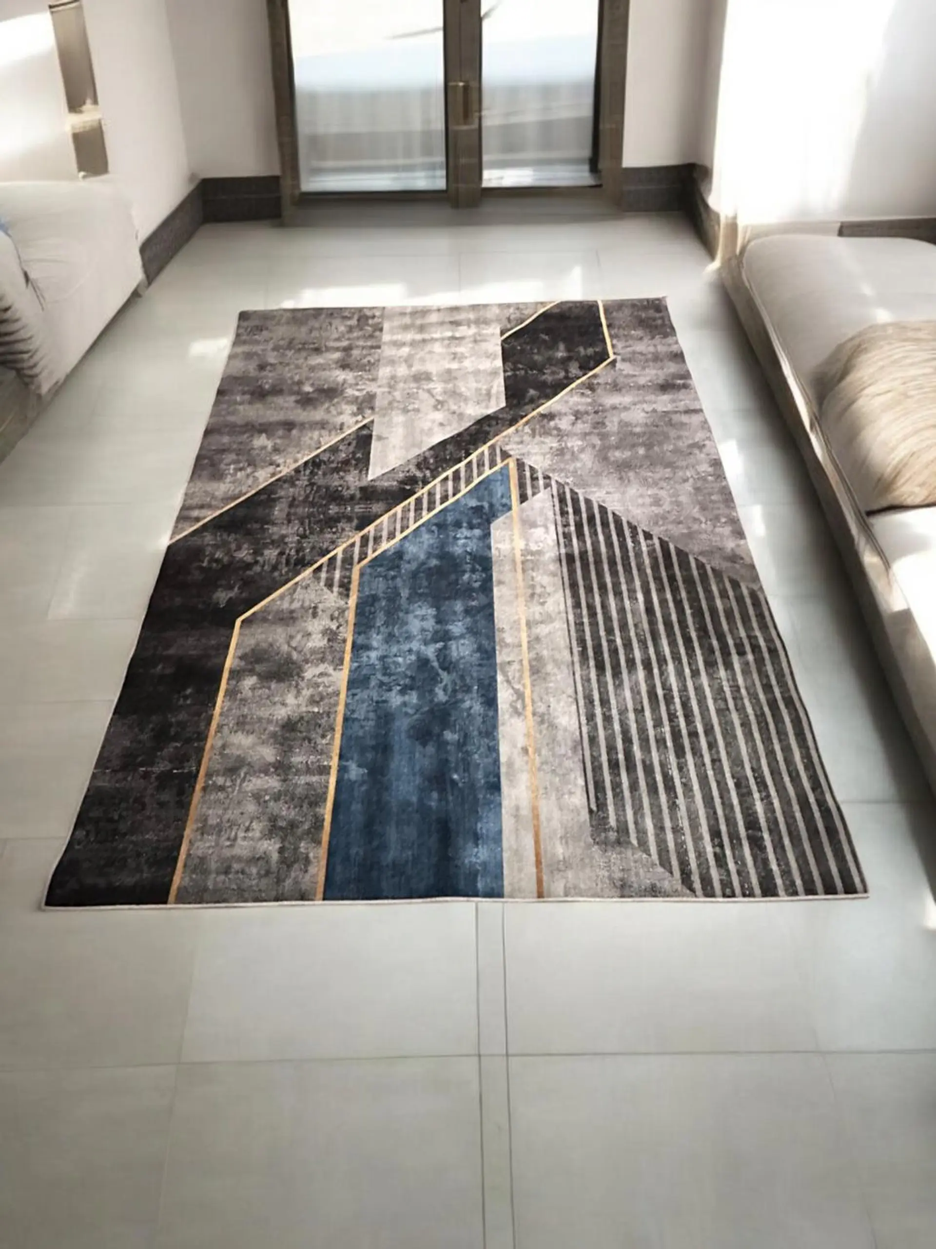Alfombra Living Grande Estampada 150X200 cm Kululu 1