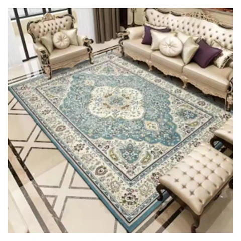 Alfombra Living Grande Estampada 150X200 cm Turquaz