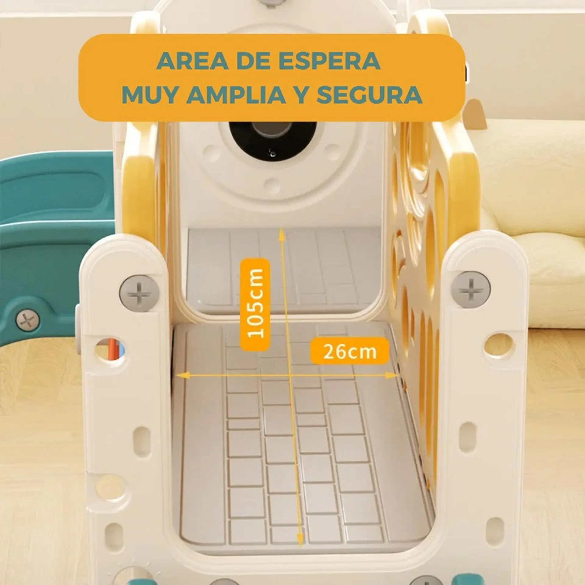 Juego Resbalin Tobogan Aro Basket Telescopio Rocket 8
