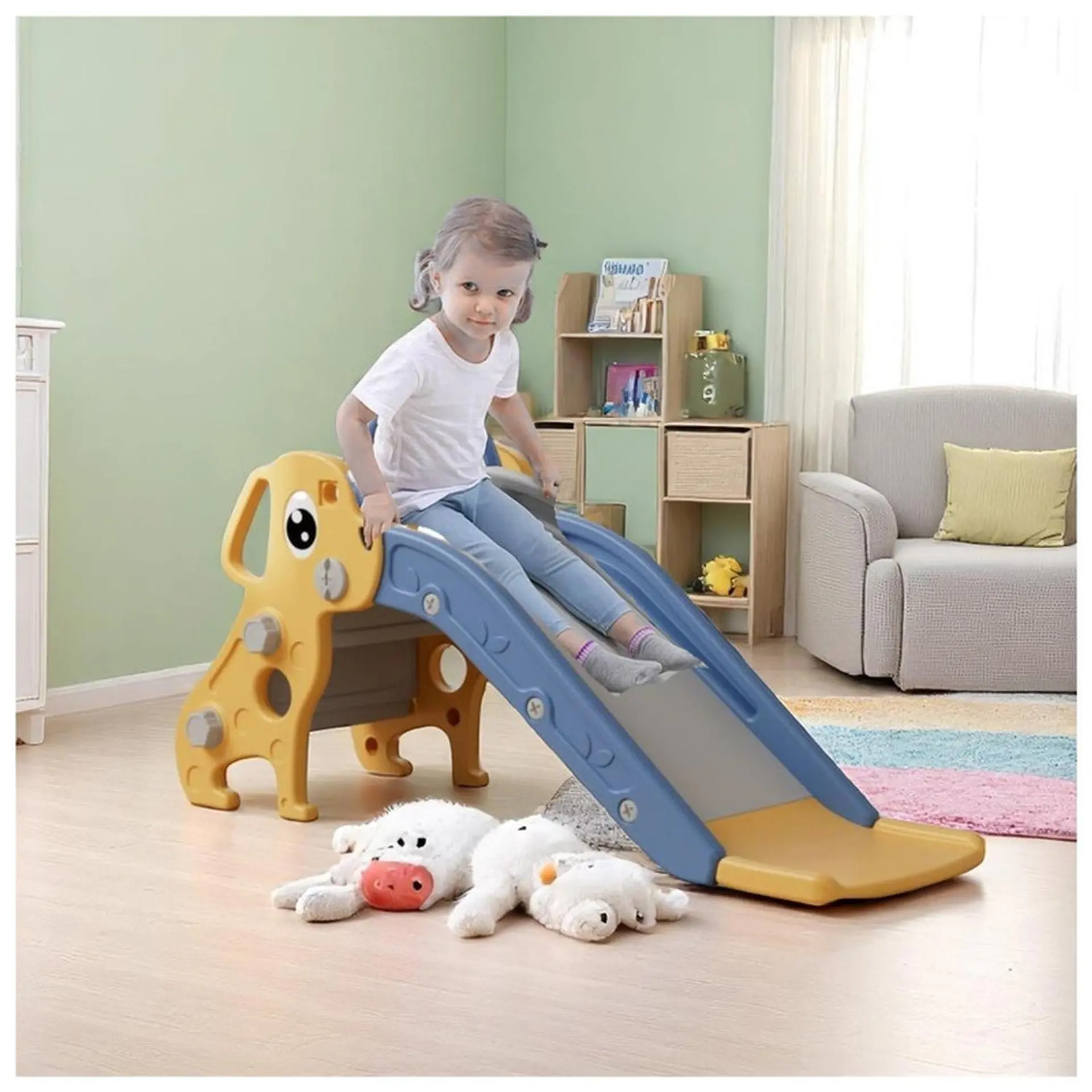 Resbalin Plegable Tobogan Plastico Exterior Interior Dog 7