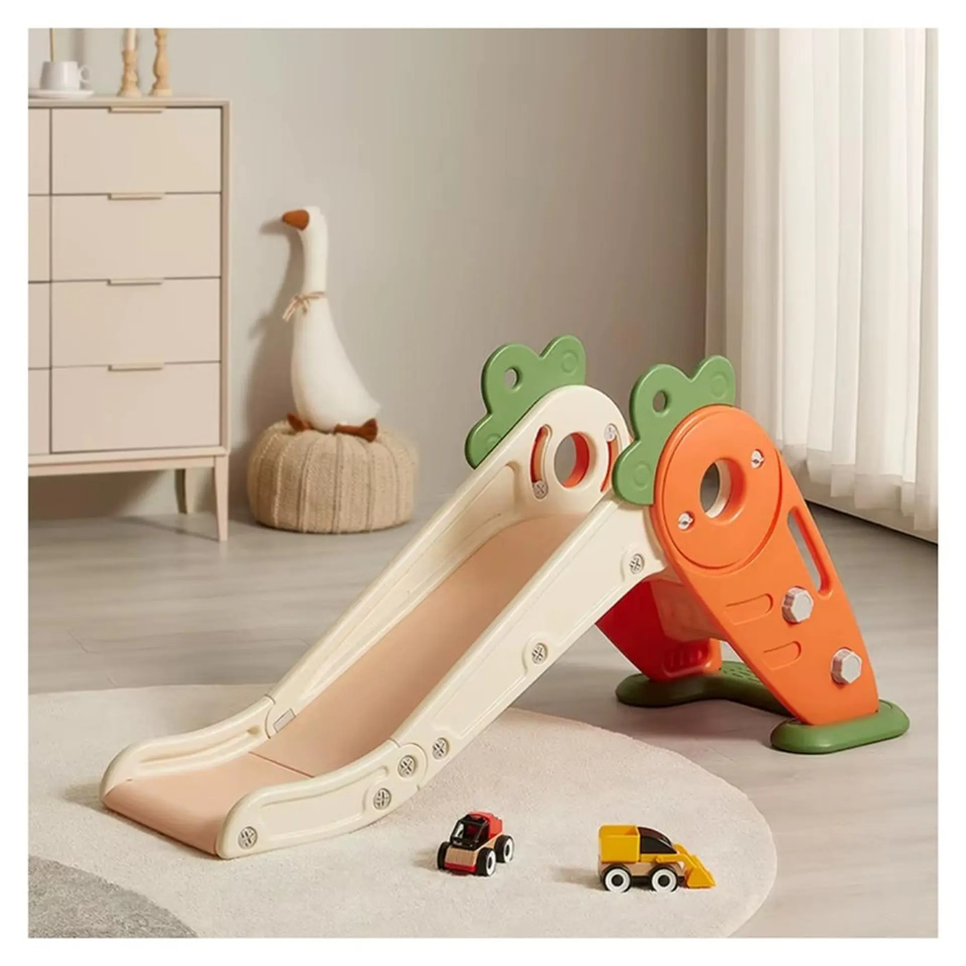 Resbalin Tobogan Plegable Plastico Exterior Interior Carrot 9