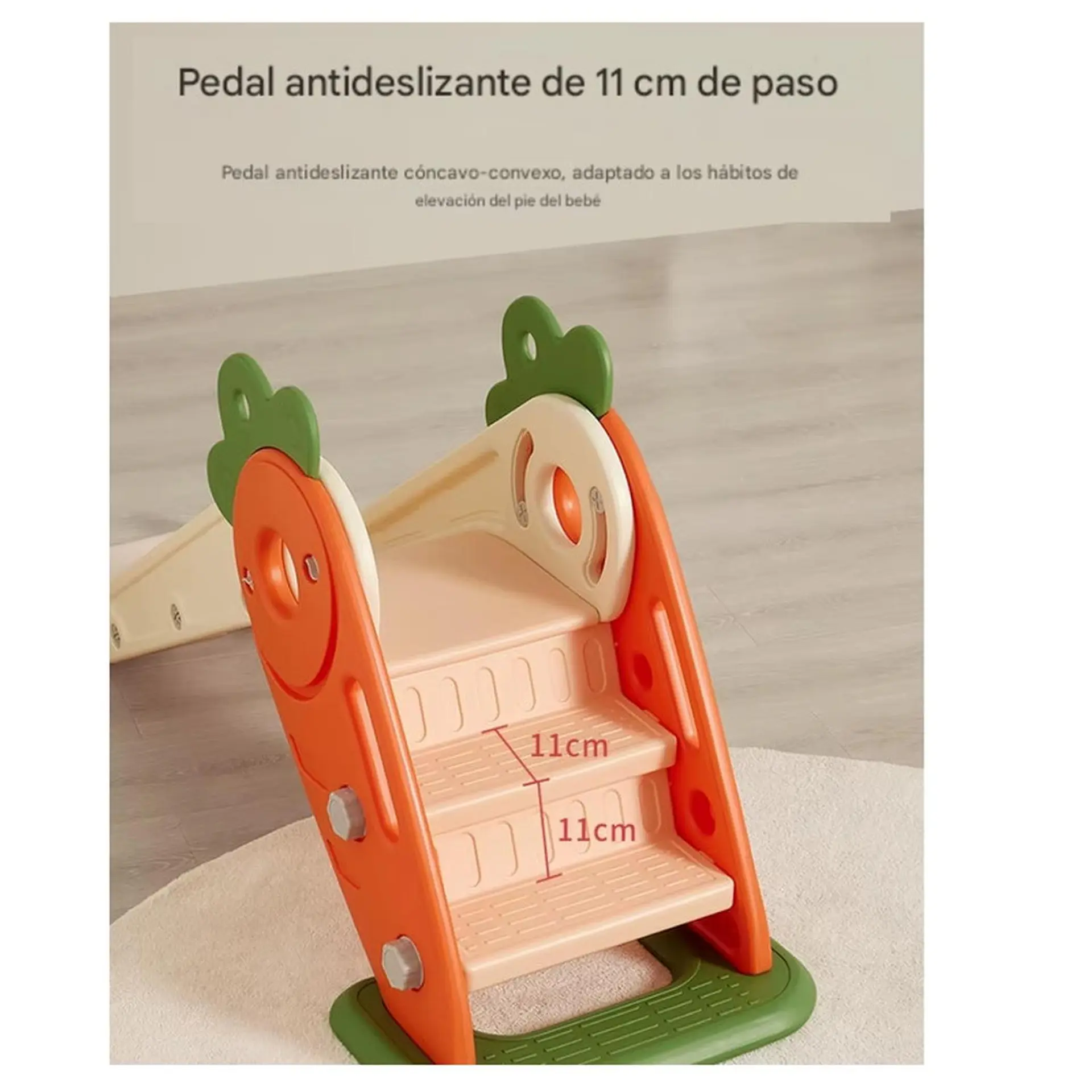 Resbalin Tobogan Plegable Plastico Exterior Interior Carrot 2