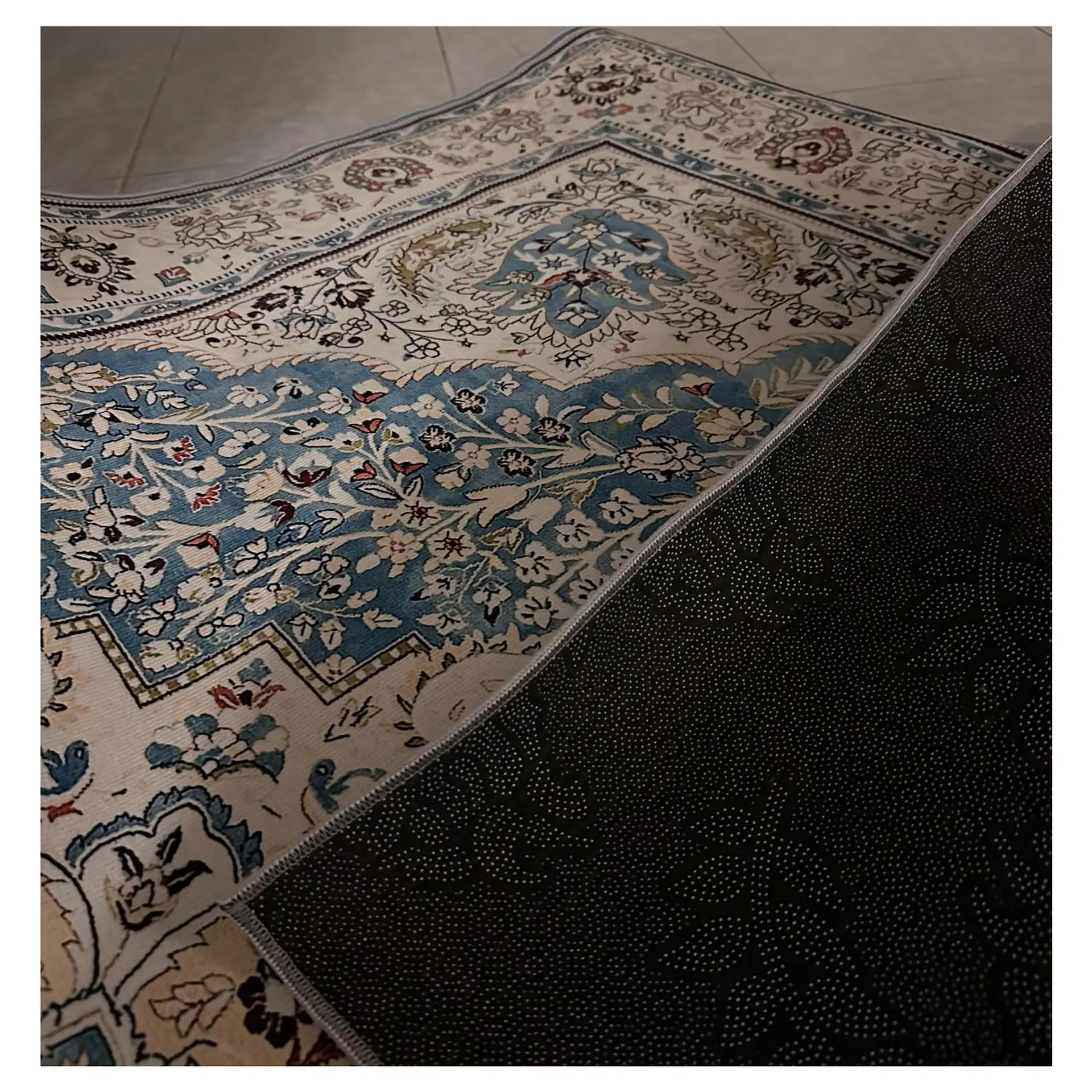Alfombra Living Grande Estampada 150X200 cm Turquaz 7
