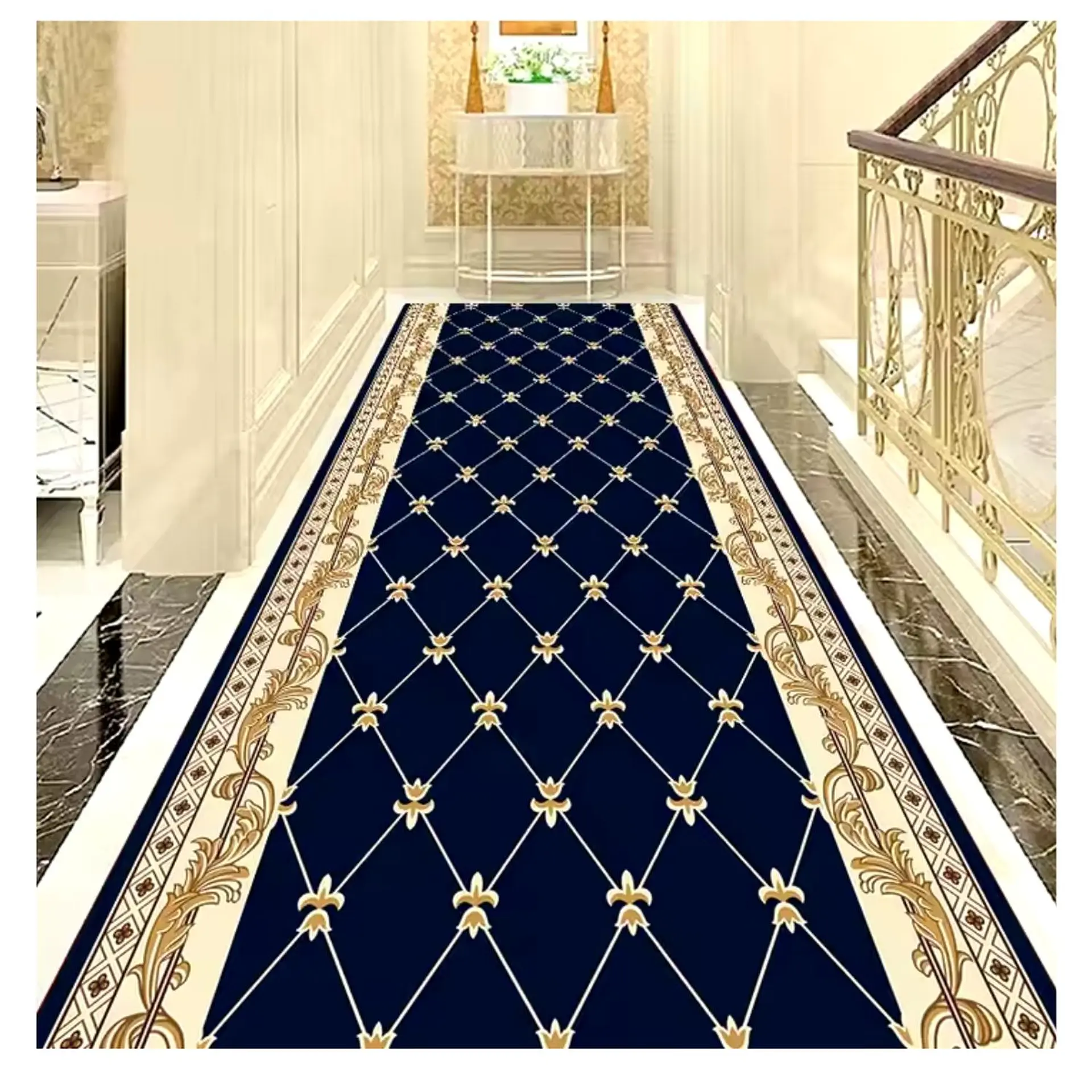 Alfombra Pasillo Estampada 60x260 cm Foro 1