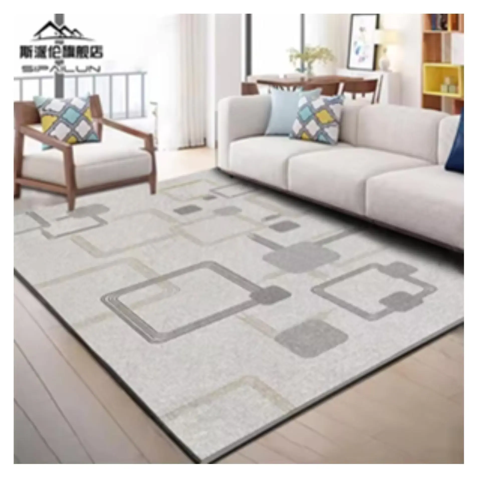 Alfombra Bajada Cama Estampada 60x100 cm Mallorca 1
