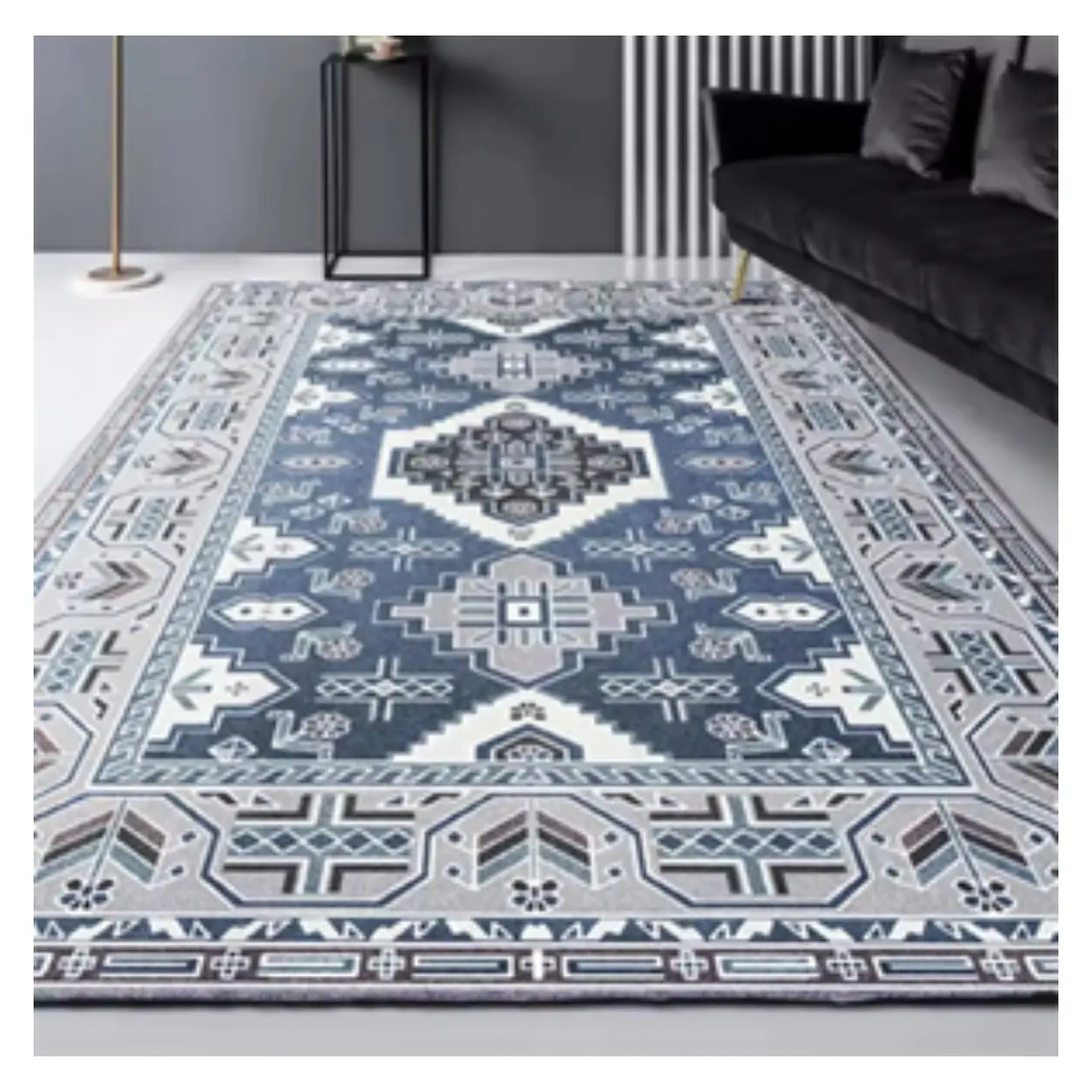 Alfombra Bajada Cama Estampada 60x100 cm Asturias 1