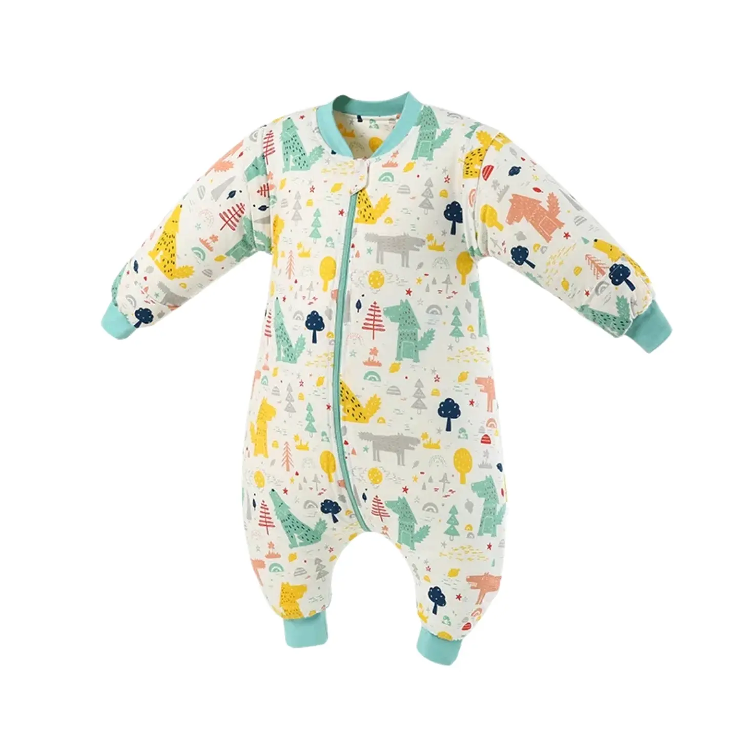 Saquito De Dormir Bebe Pijama Con Pie Tog 1.5 Saco Dormir 2