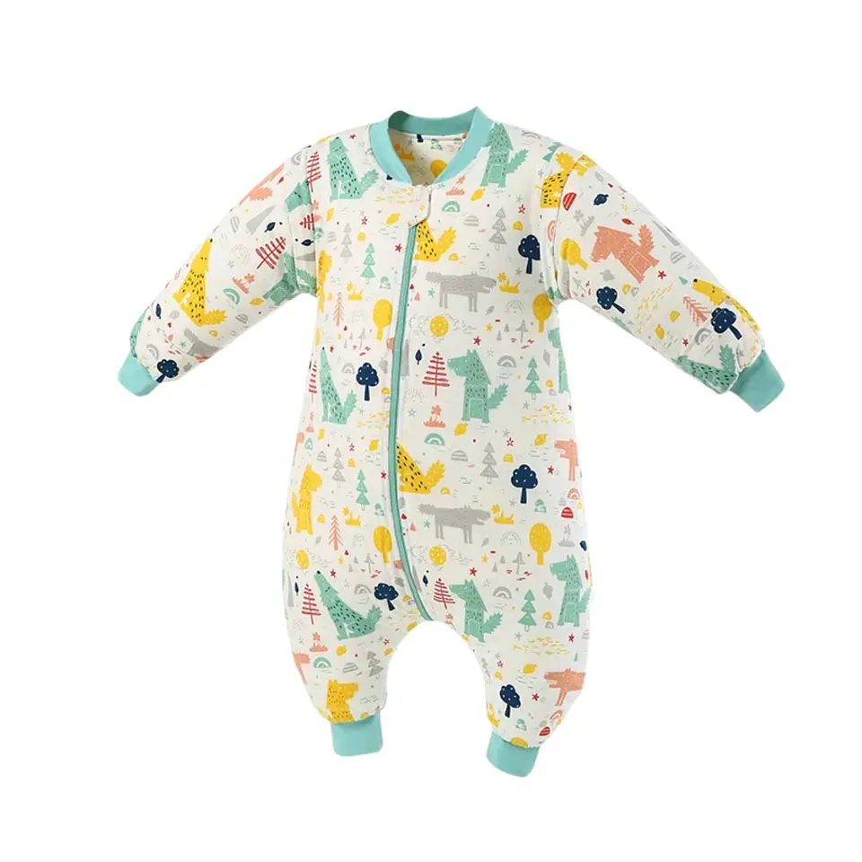 Saquito De Dormir Bebe Pijama Con Pie Tog 1.5 Saco Dormir 2