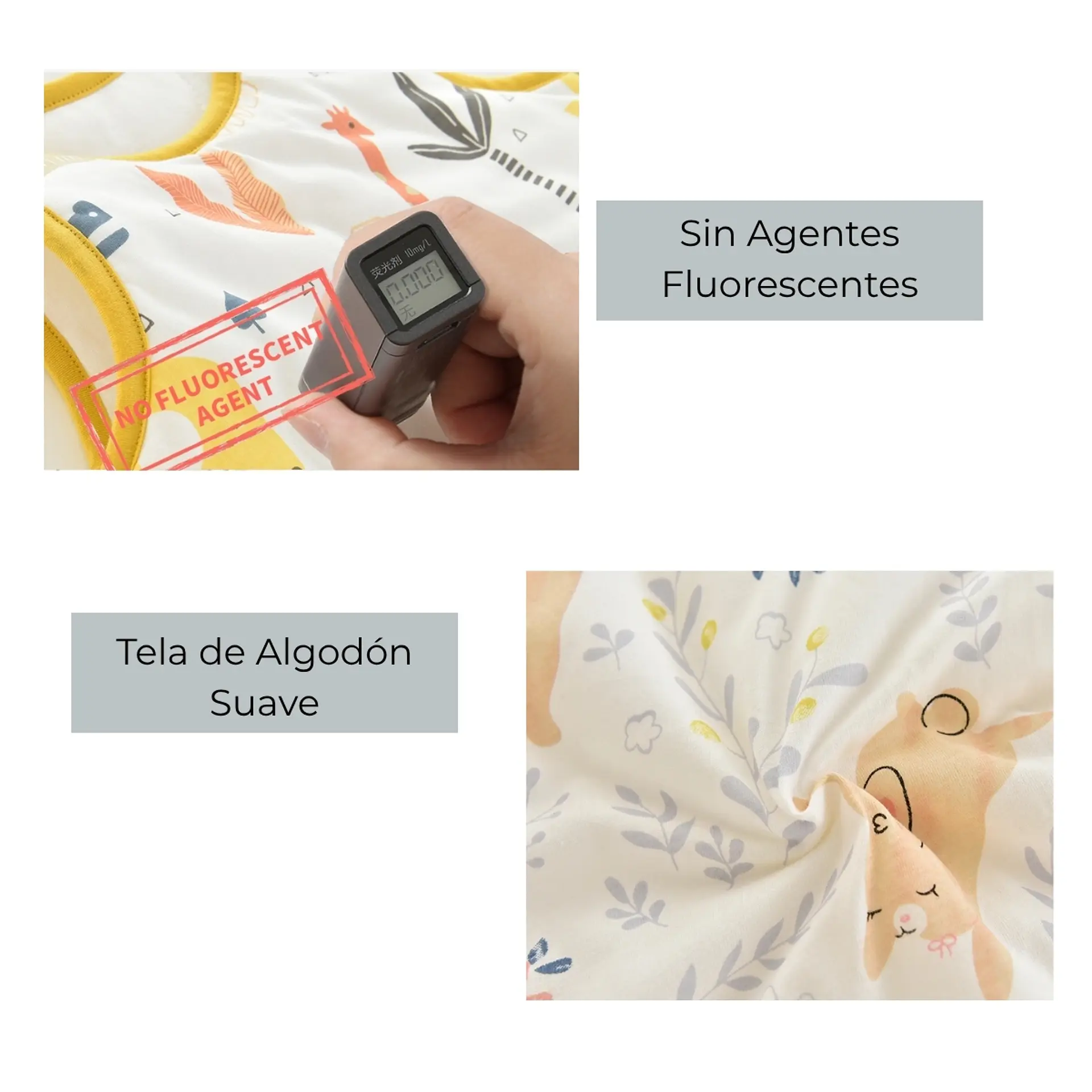 Saquito De Dormir Bebe Pijama Saco De Dormir Tog 2.5 4