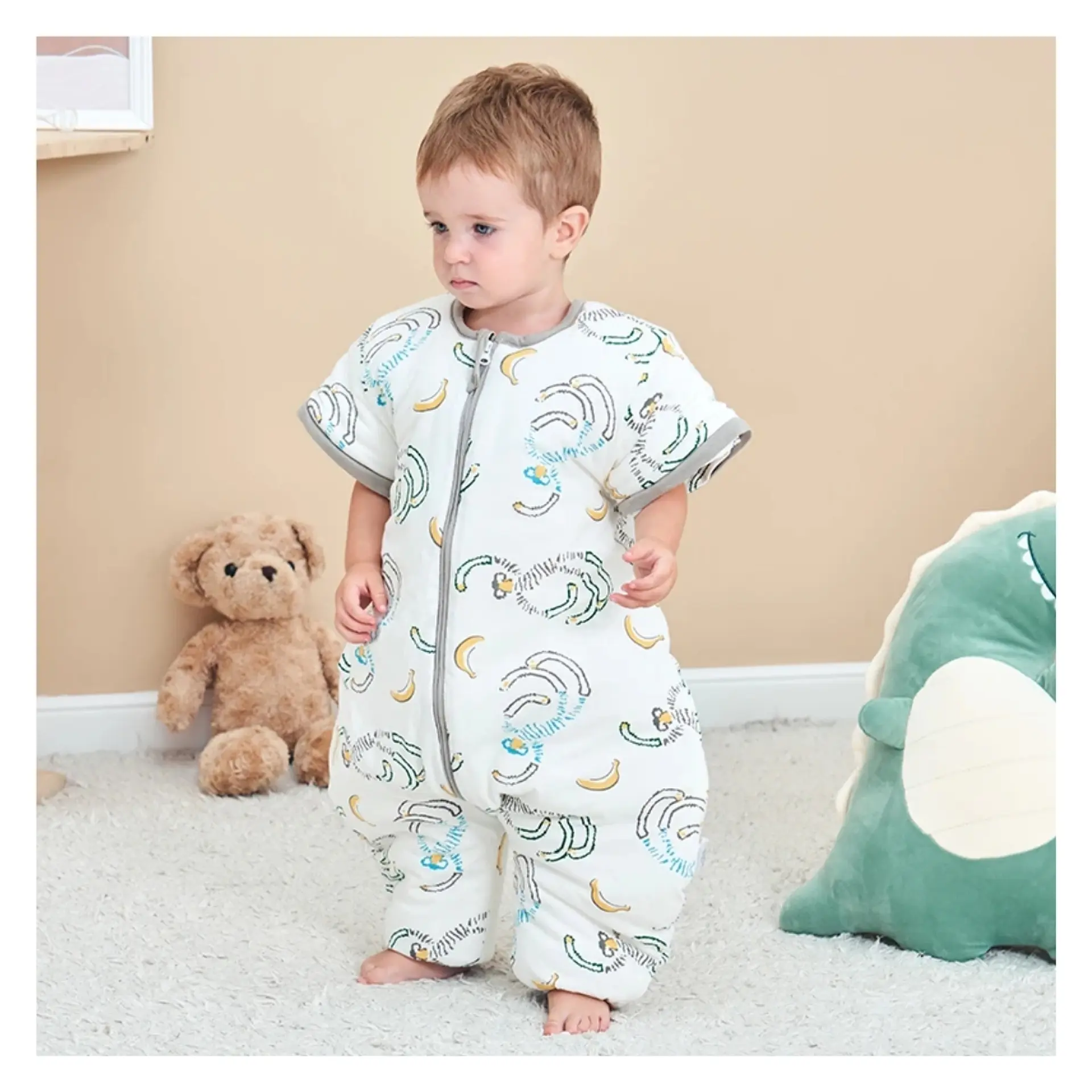 Saquito De Dormir Bebe Con Pie Tog 1.5 Pijama Saco Dormir 11