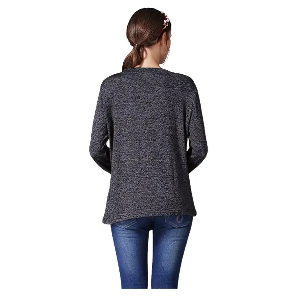 Polera Lactancia Maternidad Manga Larga Mari 4