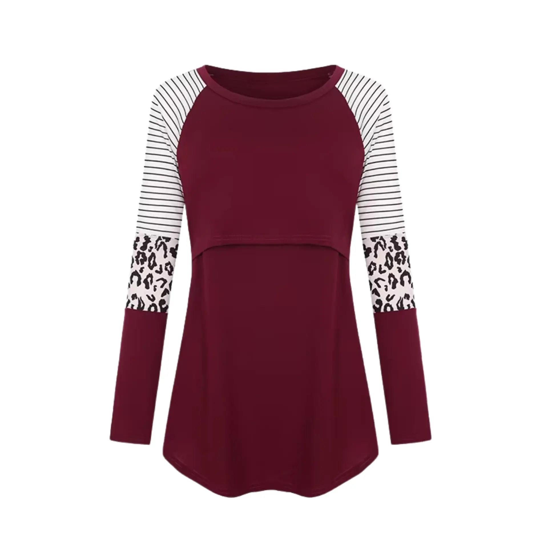 Polera Lactancia Maternidad Manga Larga Gina  4