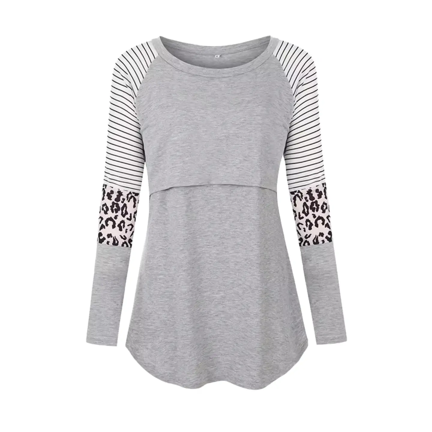 Polera Lactancia Maternidad Manga Larga Gina  8
