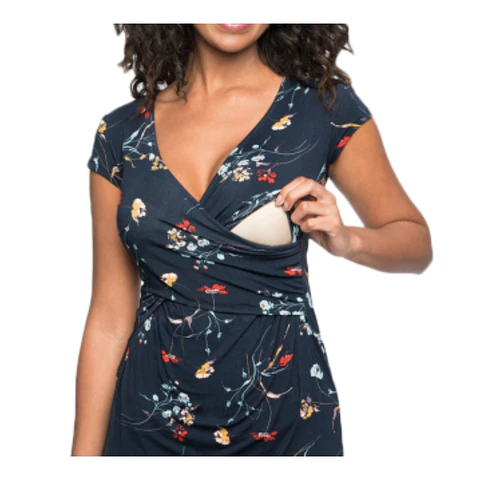 Polera Lactancia Maternidad Manga Corta Dani