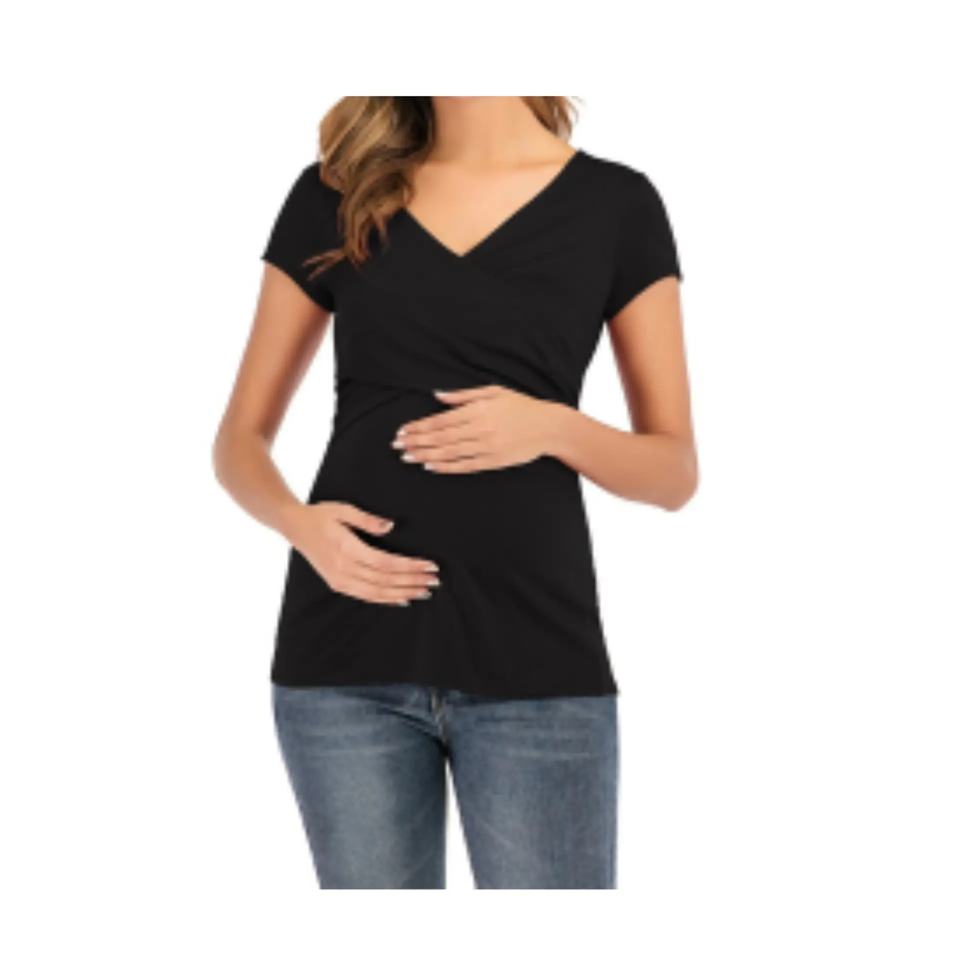 Polera Lactancia Maternidad Manga Corta Sofia  7