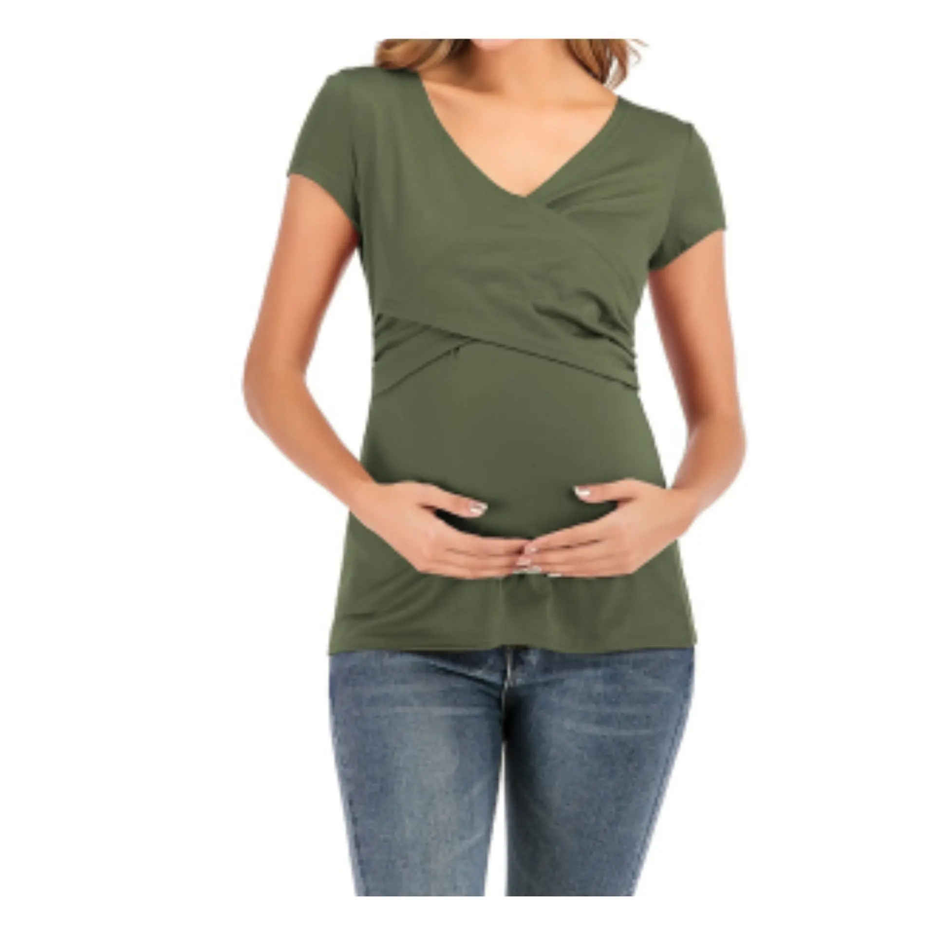 Polera Lactancia Maternidad Manga Corta Sofia  9