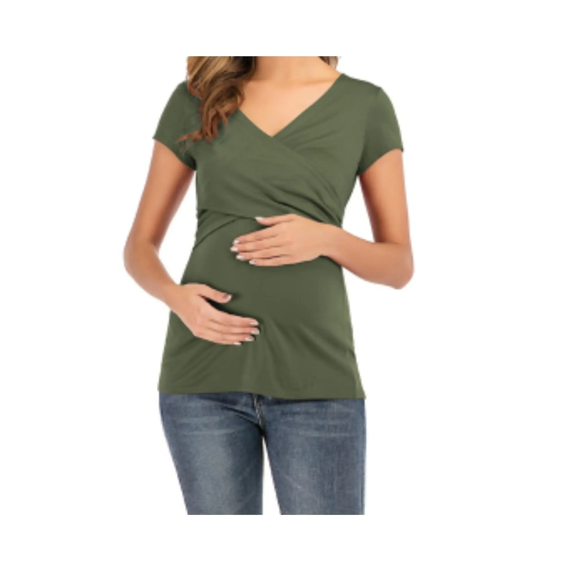 Polera Lactancia Maternidad Manga Corta Sofia  10
