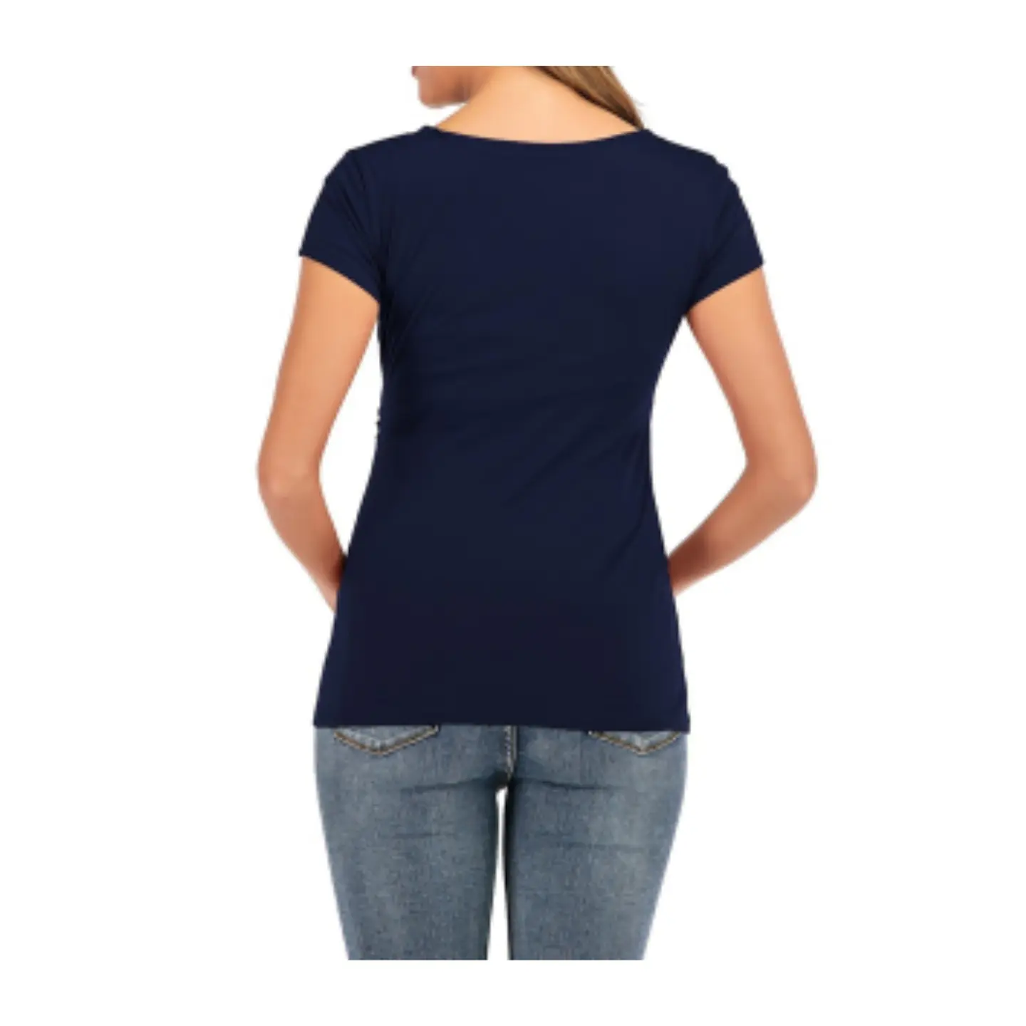 Polera Lactancia Maternidad Manga Corta Sofia  11