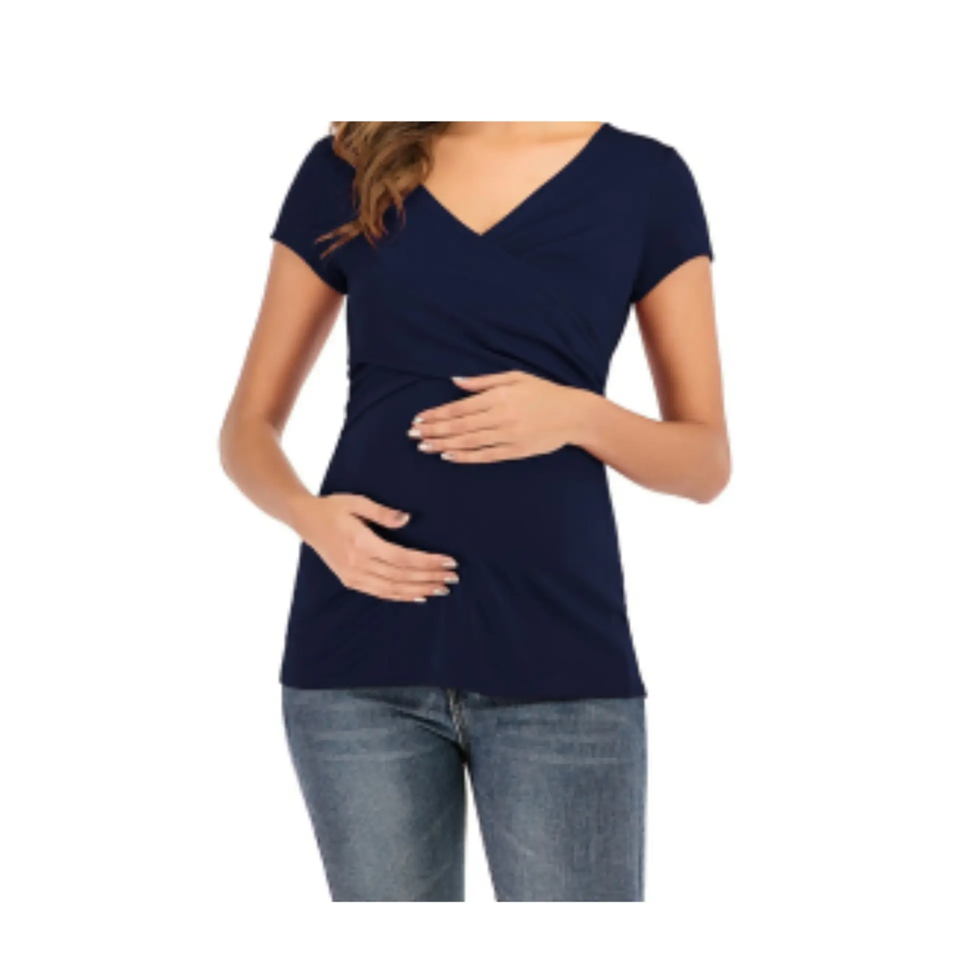 Polera Lactancia Maternidad Manga Corta Sofia  12