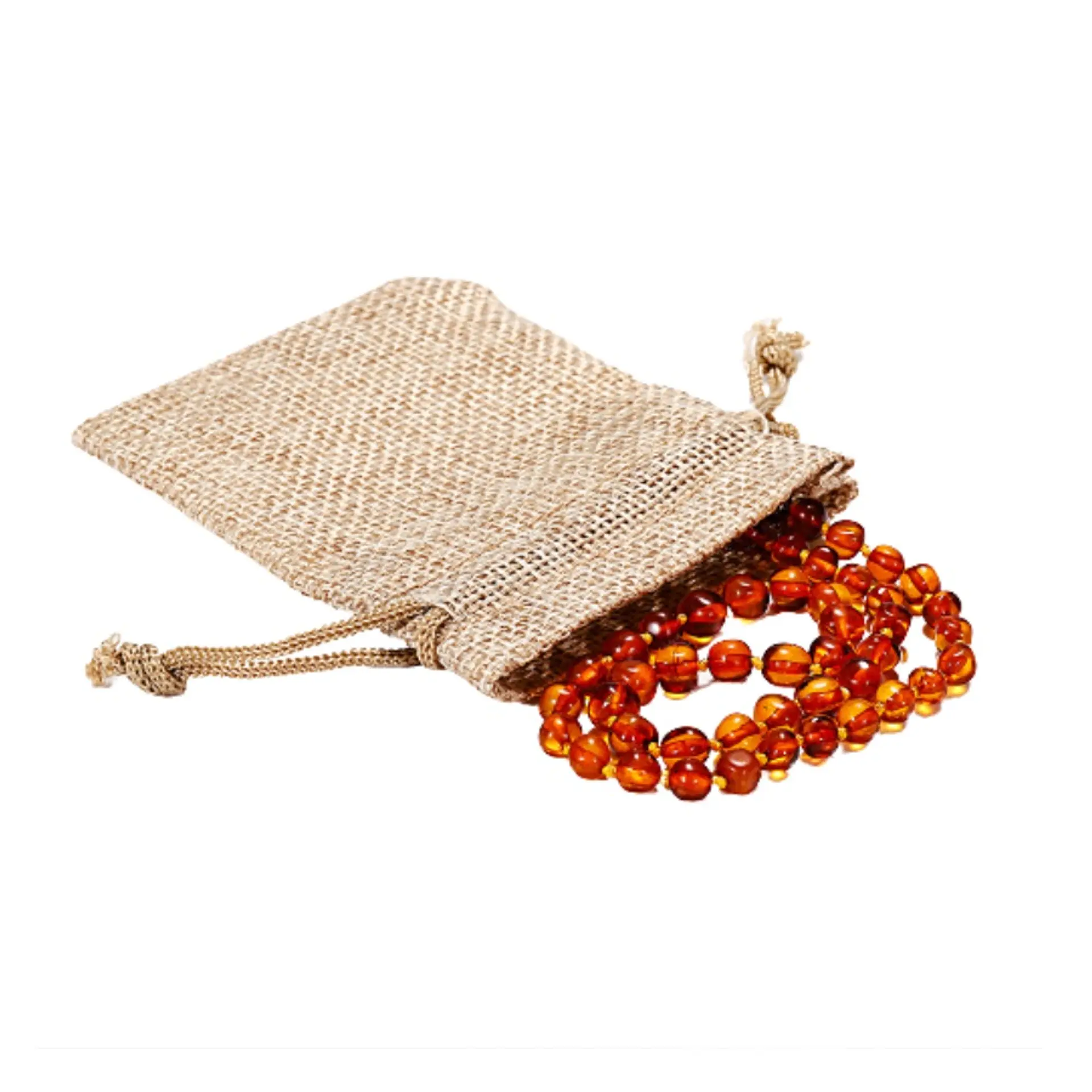 Collar De Ambar Bebe Infantil Baltico Cognac 2