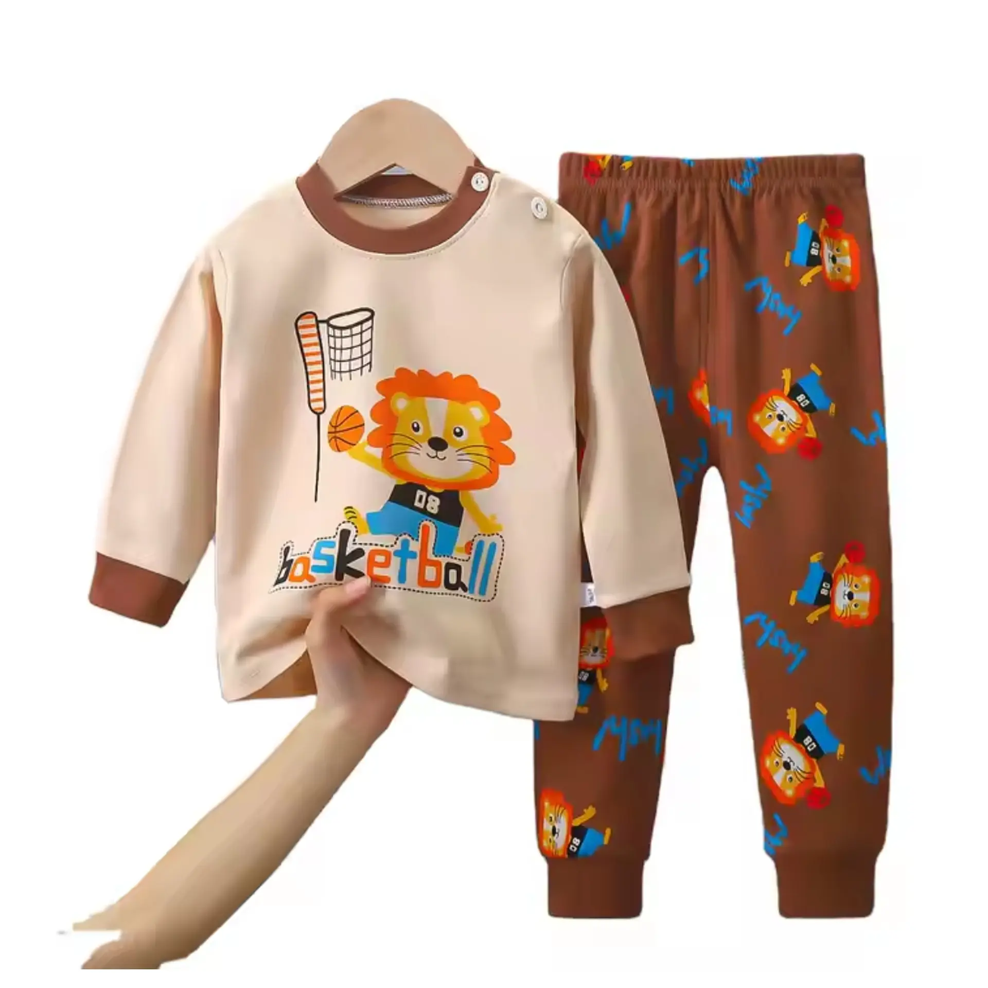 Pijama Niño Manga Larga Algodon Infantil 3