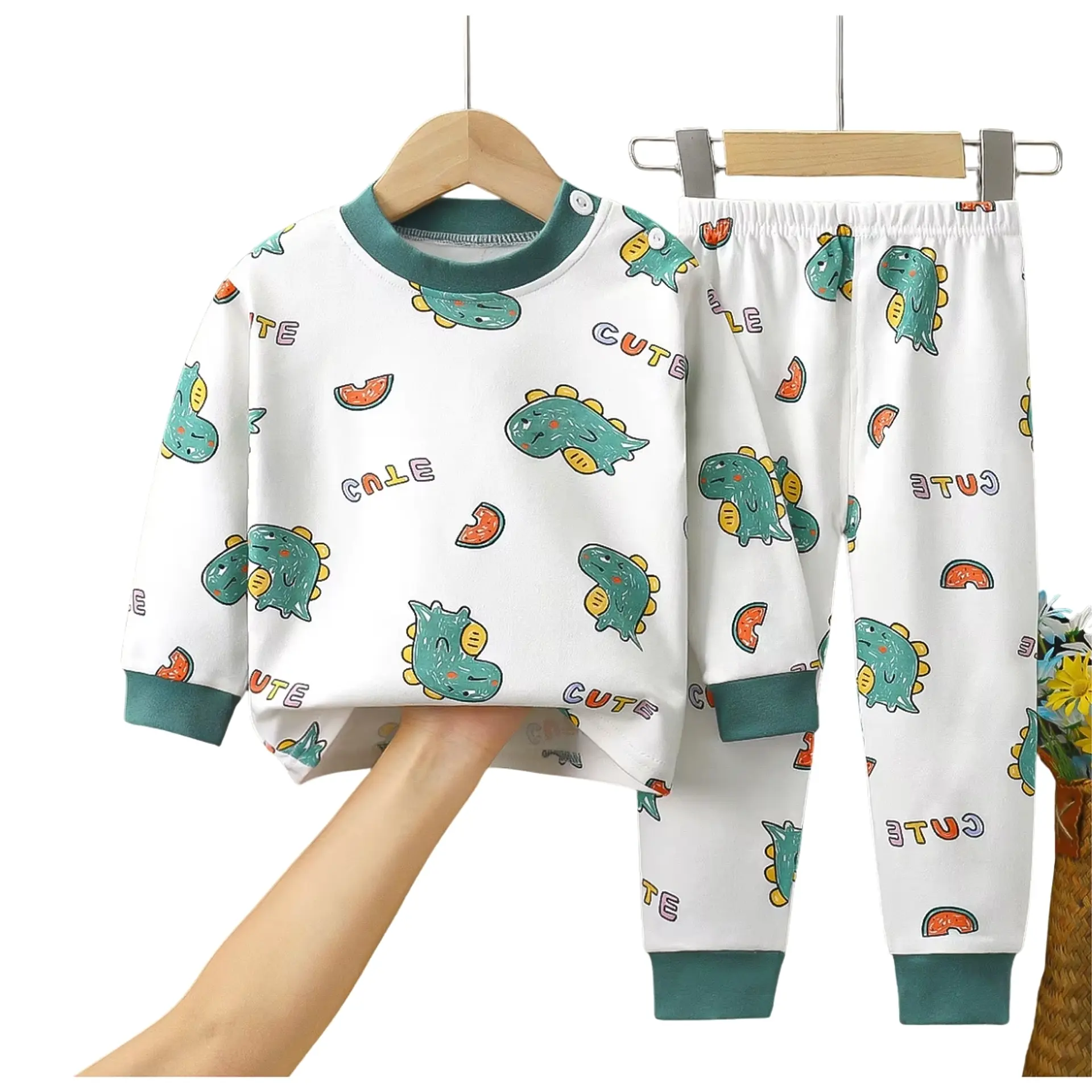 Pijama Niño Manga Larga Algodon Infantil 5