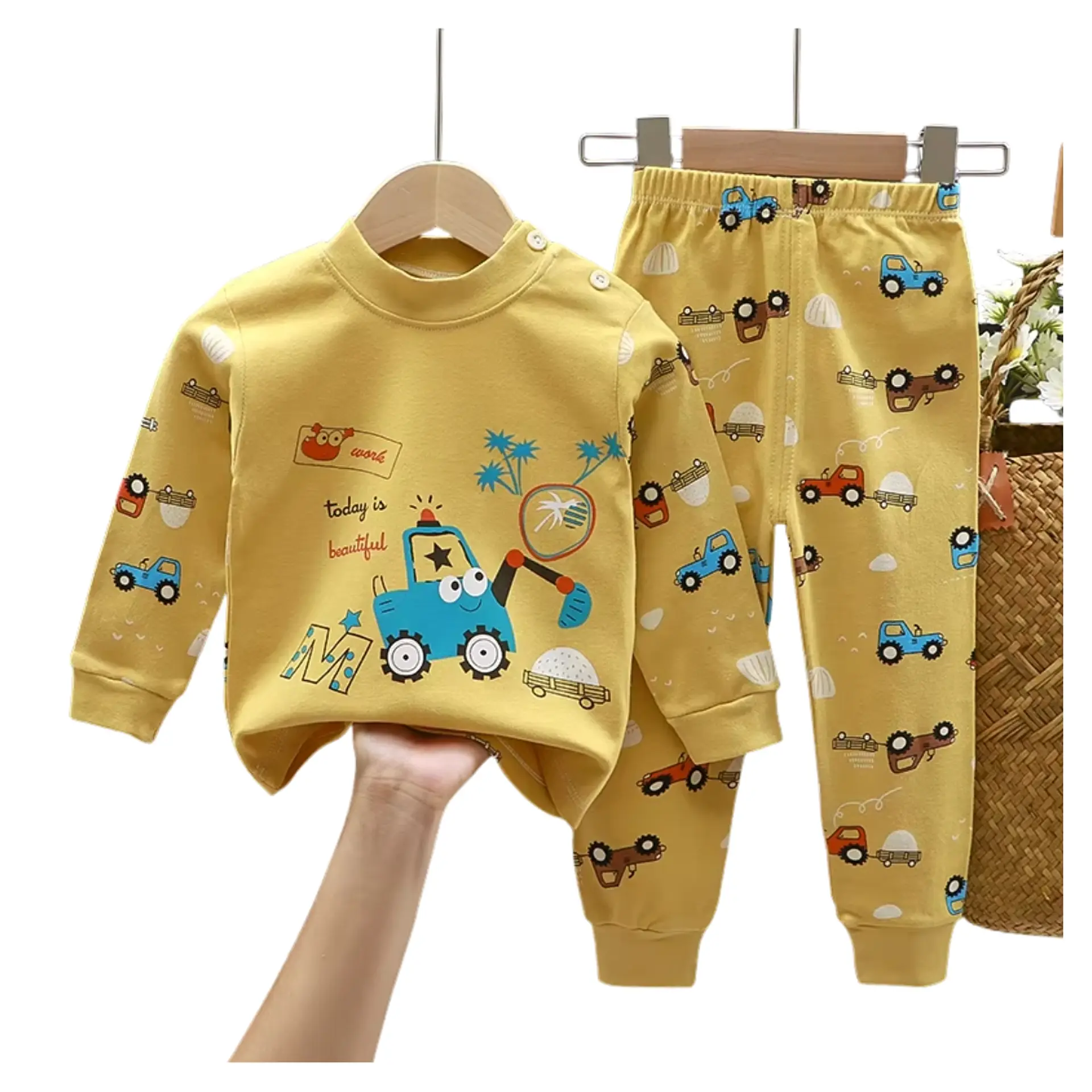 Pijama Niño Manga Larga Algodon Infantil 6