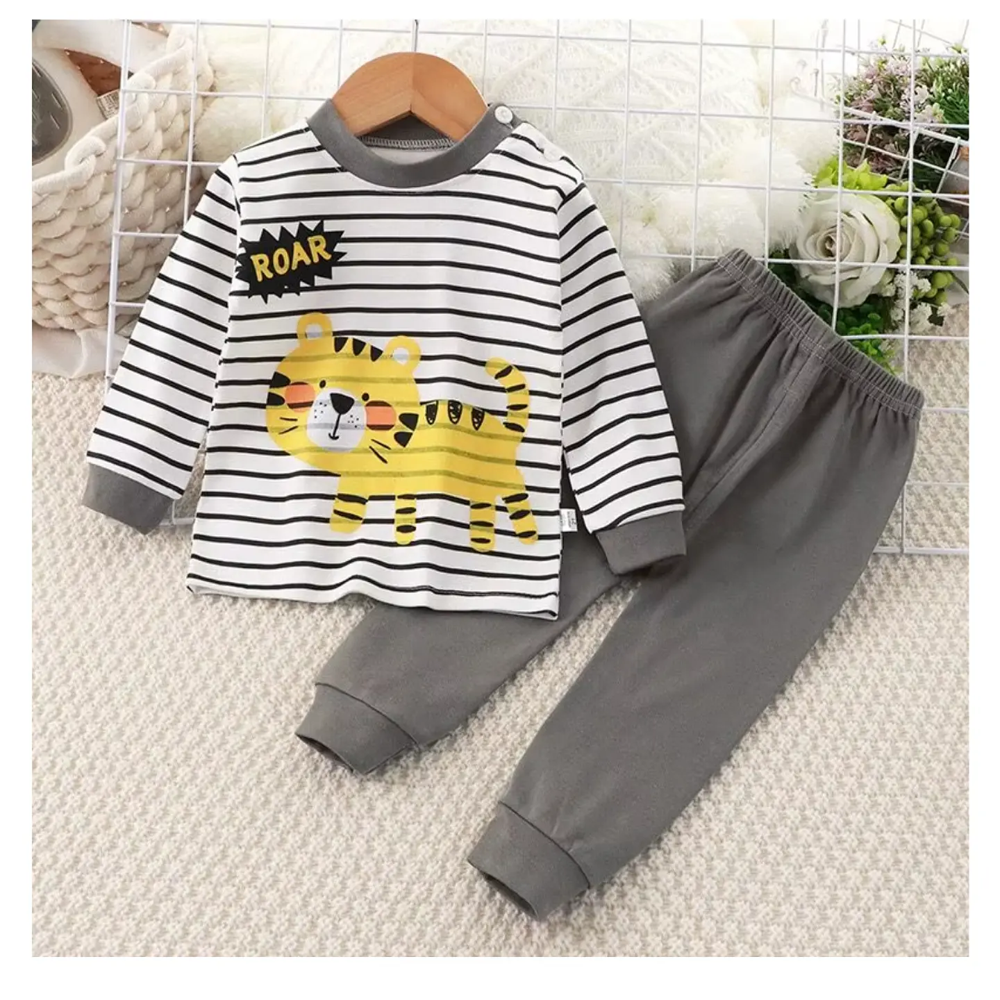 Pijama Niño Manga Larga Algodon Infantil 7