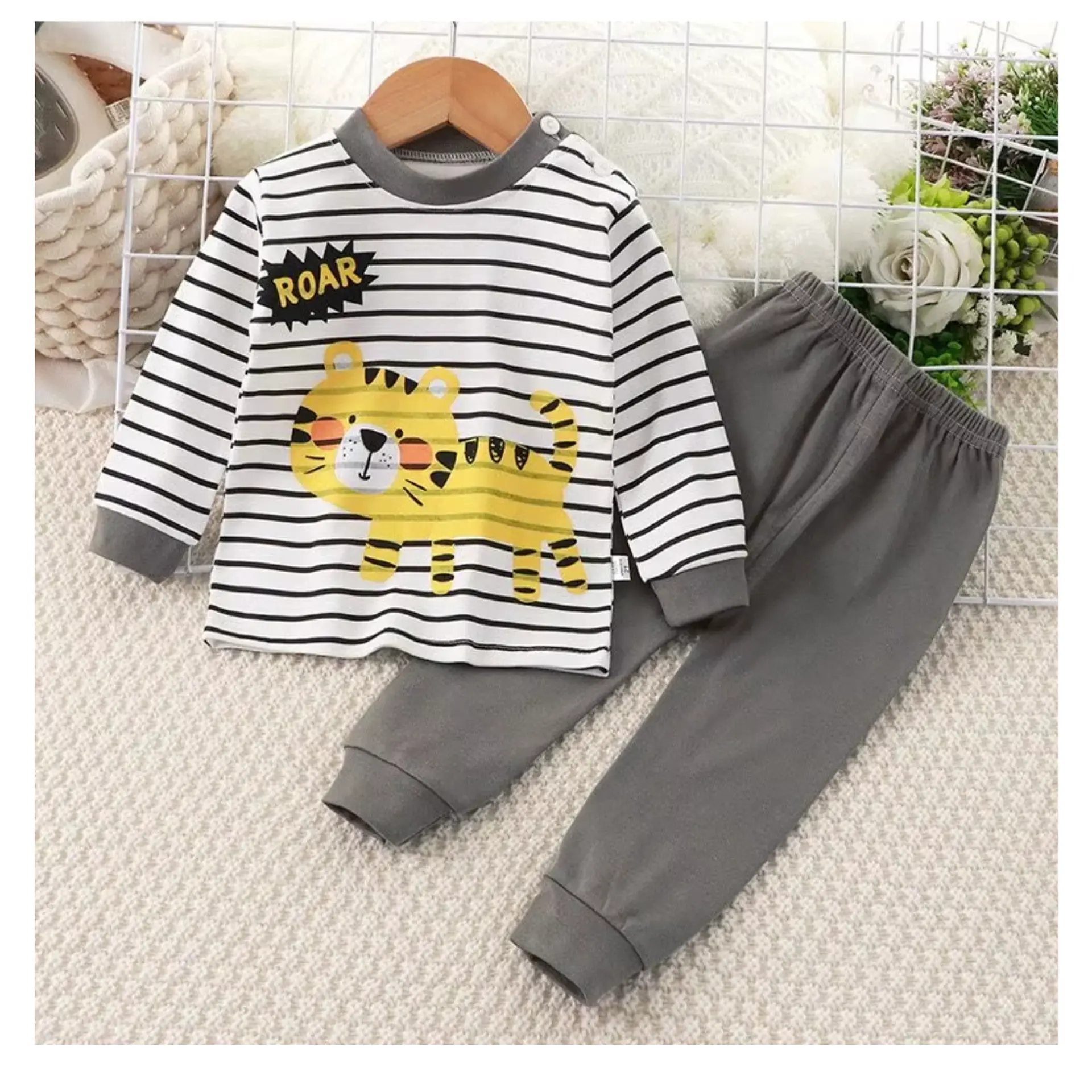 Pijama Niño Manga Larga Algodon Infantil 7