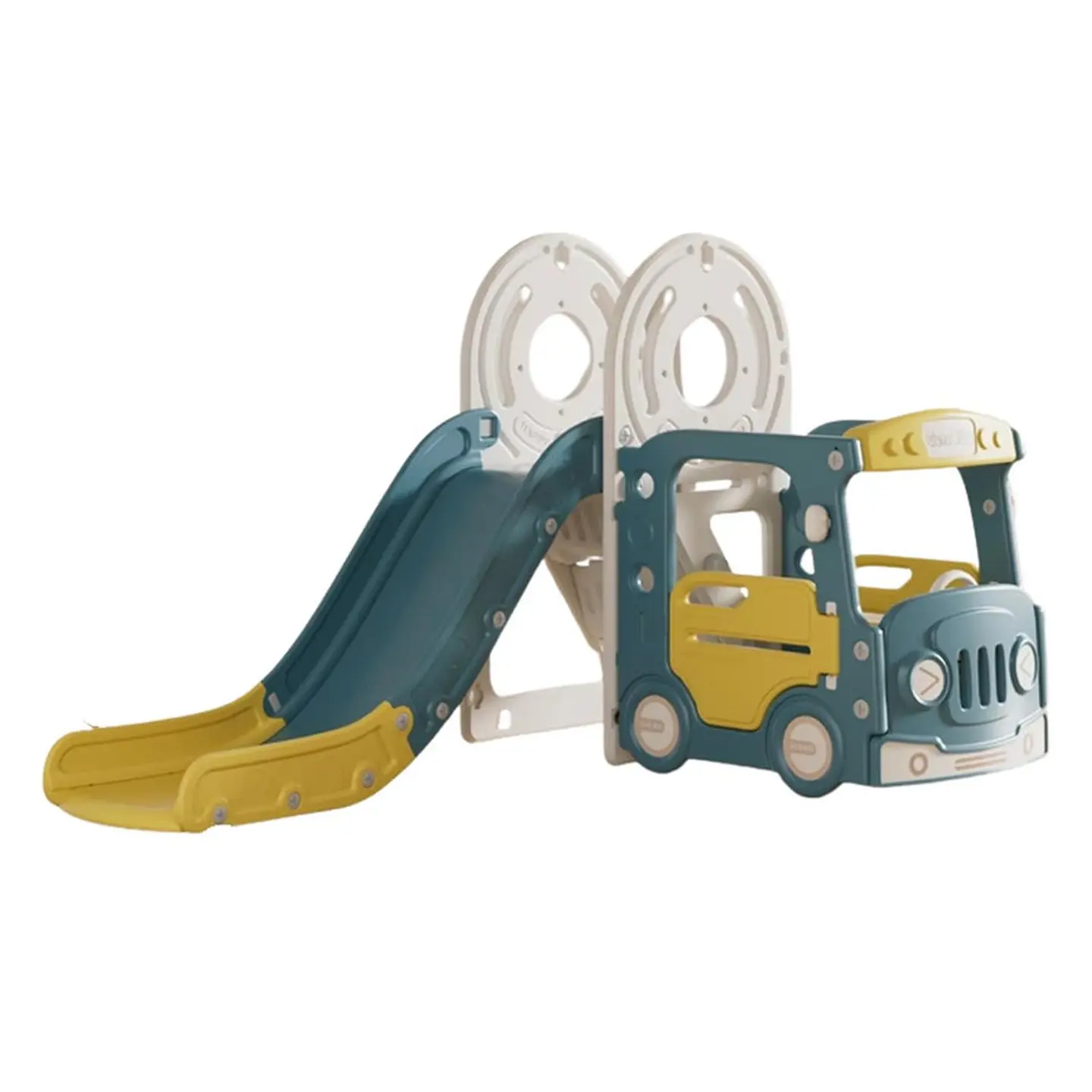 Juego Resbalin Tobogan Casa Club De Juegos Smile Bus 1