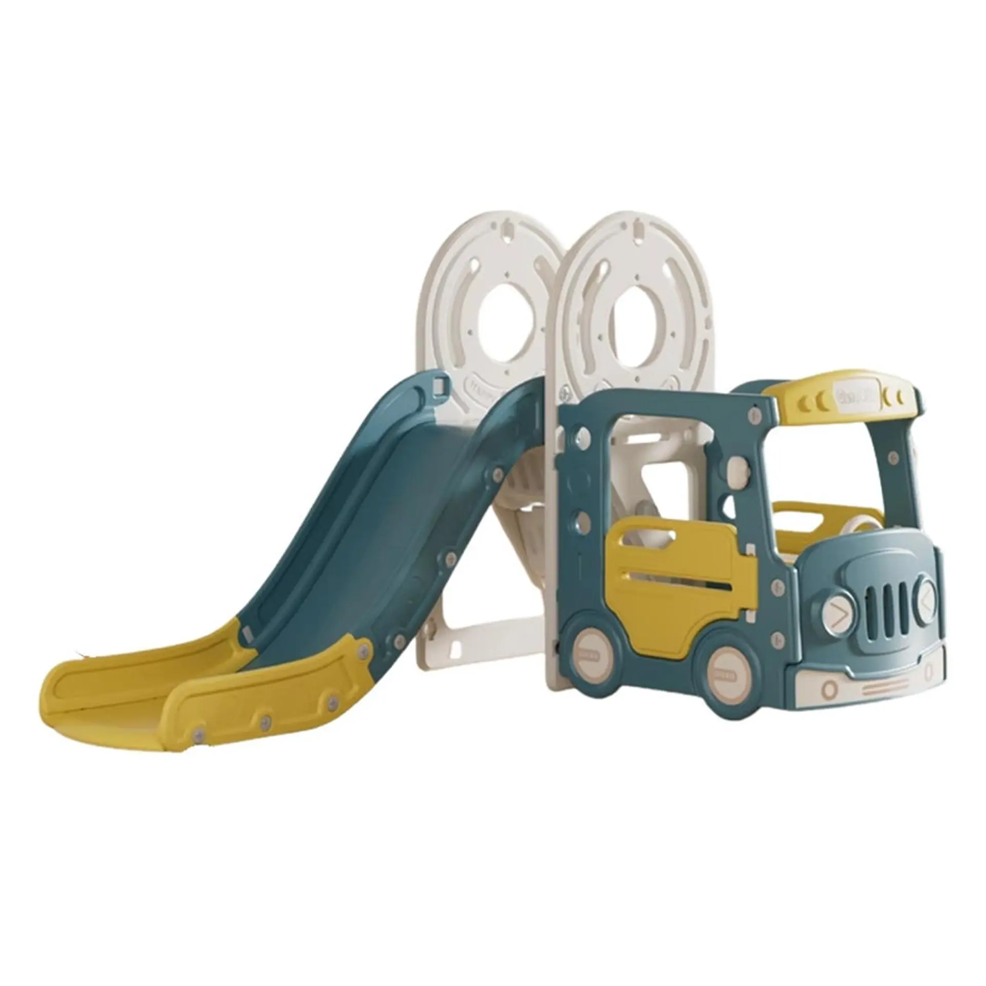 Juego Resbalin Tobogan Casa Club De Juegos Smile Bus 1