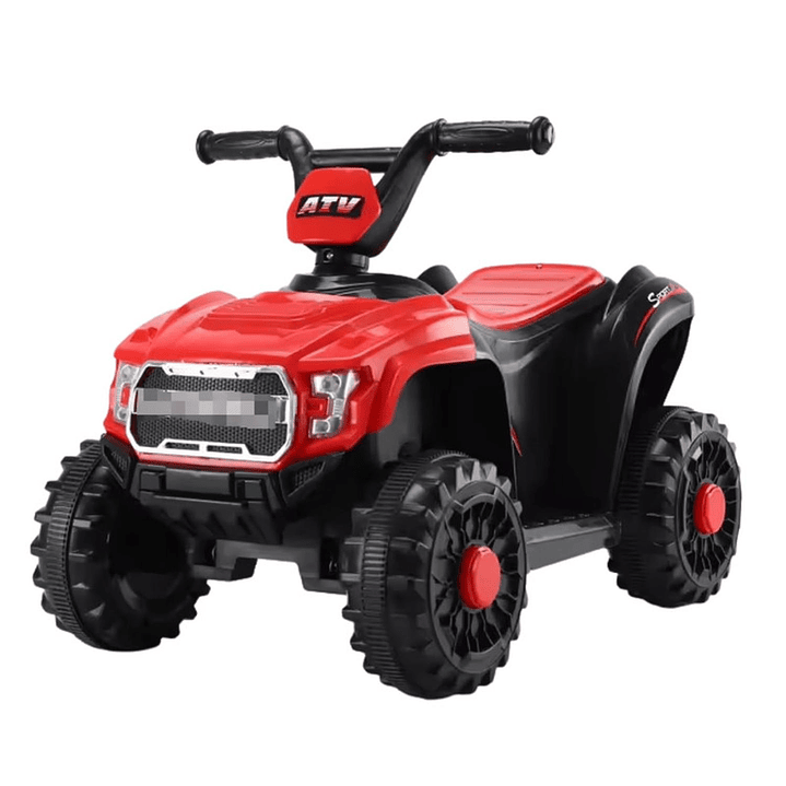 Moto Electrica Bateria Auto Niño D69 Roja Con Contro 1