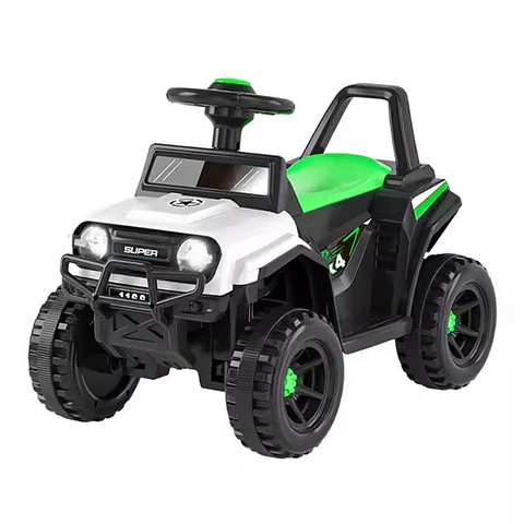 Moto Batería Eléctrico Infantil Rock Blanca Juguete 