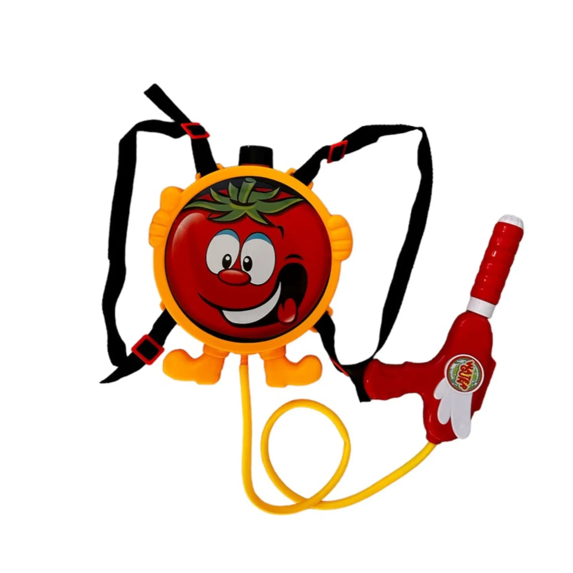 Pistola Agua Con Mochila Tomate Lanza Agua 1