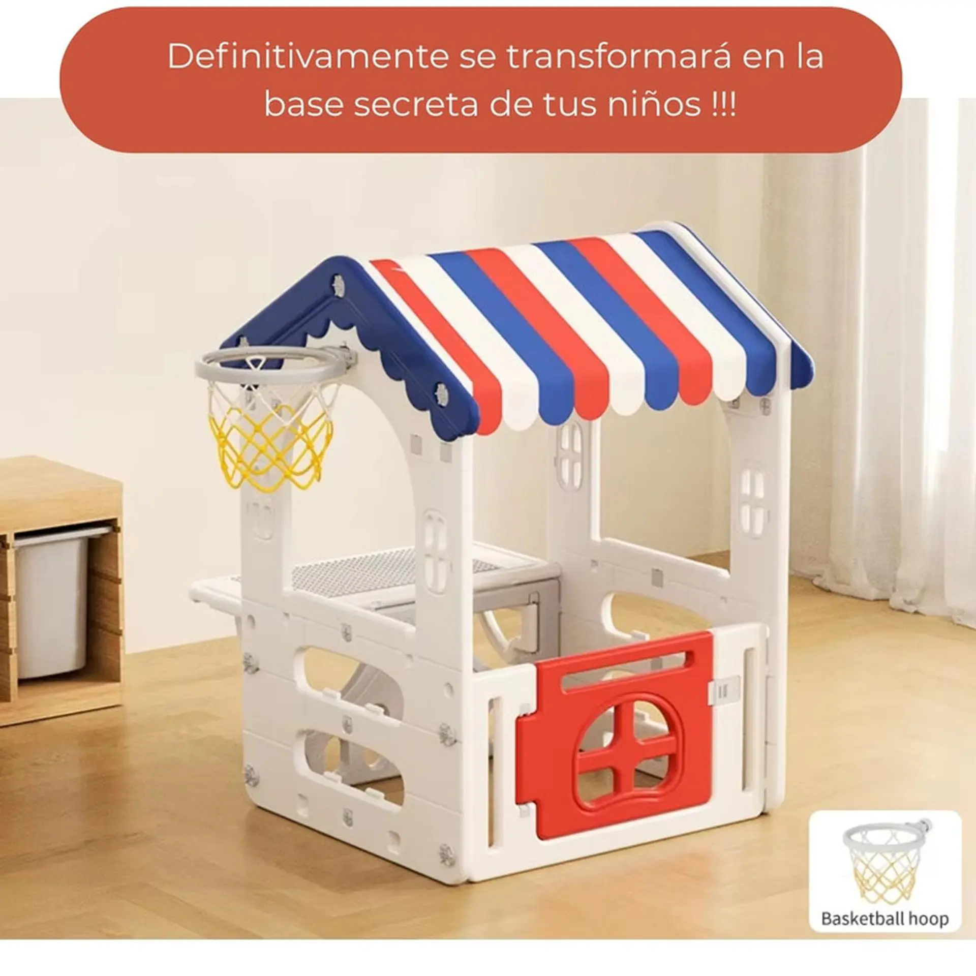 Juego Resbalin Tobogan Casa Club Casita Dream 5