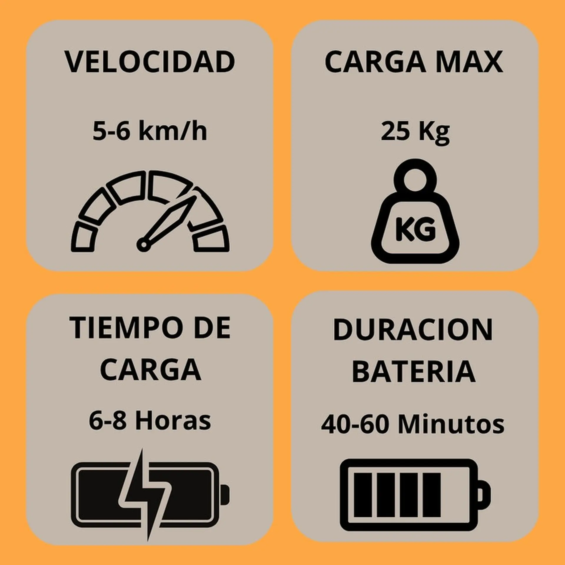 Moto Batería Eléctrico Infantil Terra Naranja Juguete  2