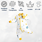 Saquito De Dormir Bebe Pijama Algodon Tog 1.0 Espacio - Miniatura 7