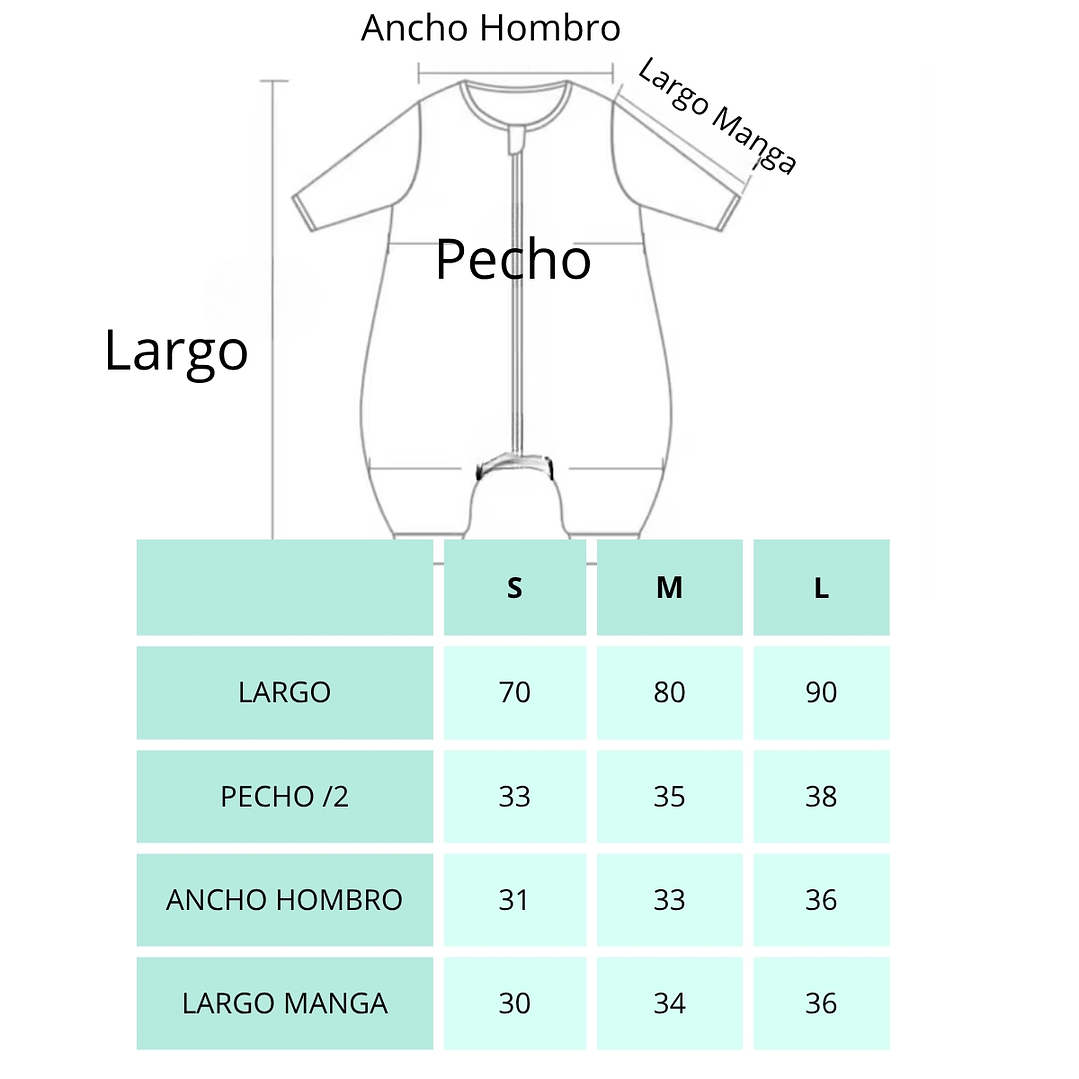 Saquito De Dormir Bebe Pijama Algodon Tog 1.0 Virus 6