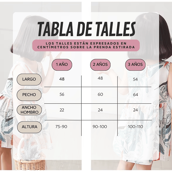 Vestido Niña Sin Mangas Algodon Verano Estampado Cuadros 4