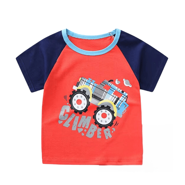 Pijama Niño Algodon Manga Corta Short Climber 2