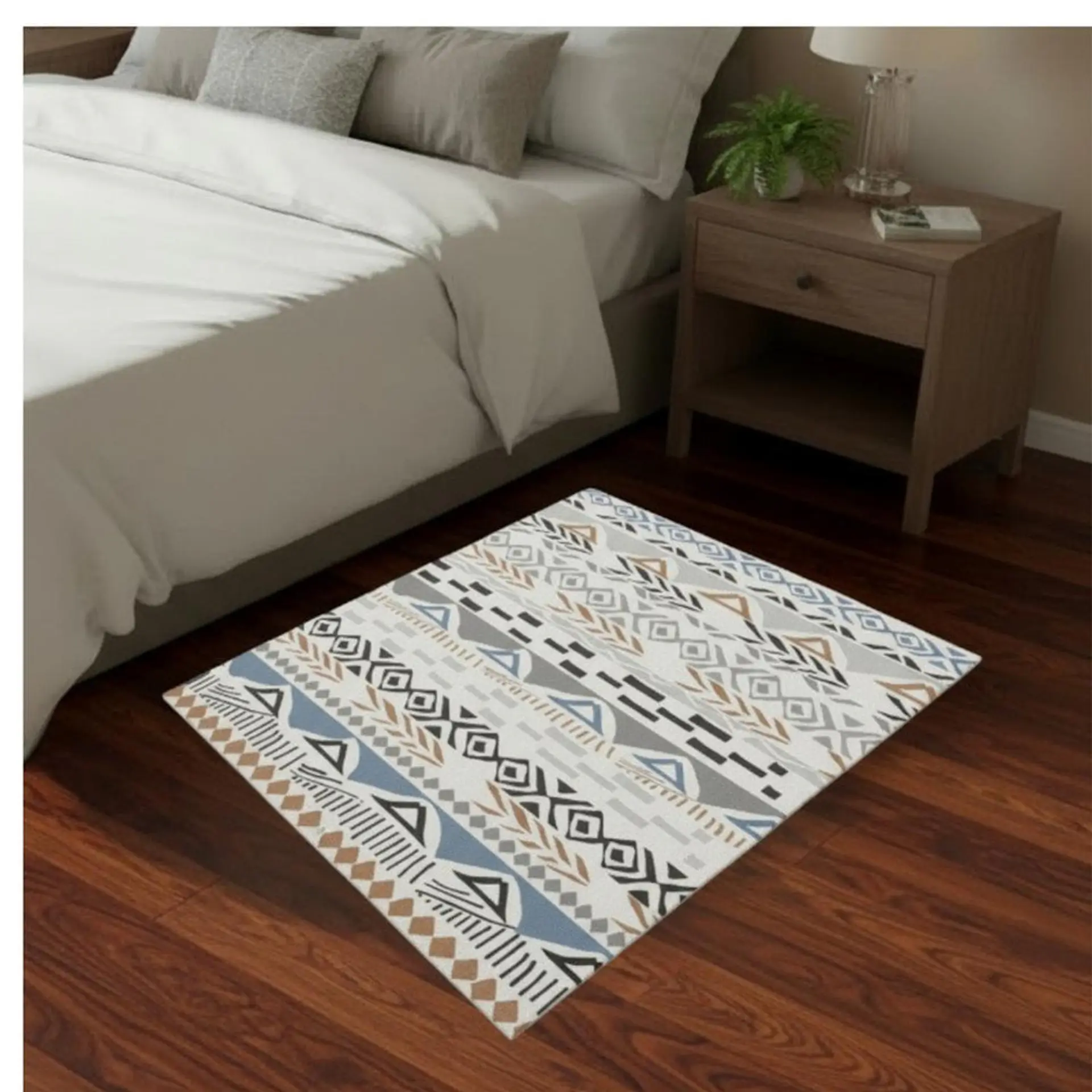 Alfombra Bajada Cama Estampada 60x100 cm Salamanca 1