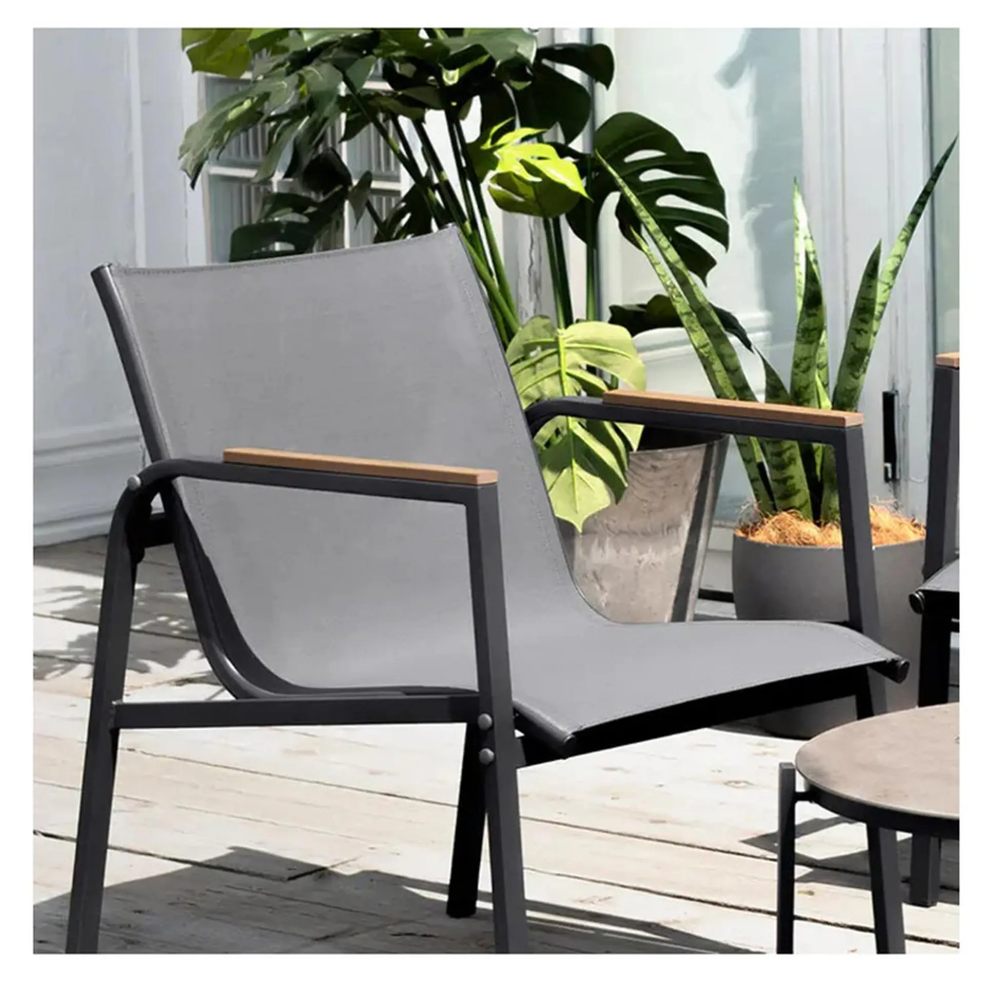 Juego De Terraza Living Malla Saint Thomas 4 Piezas Exterior 3